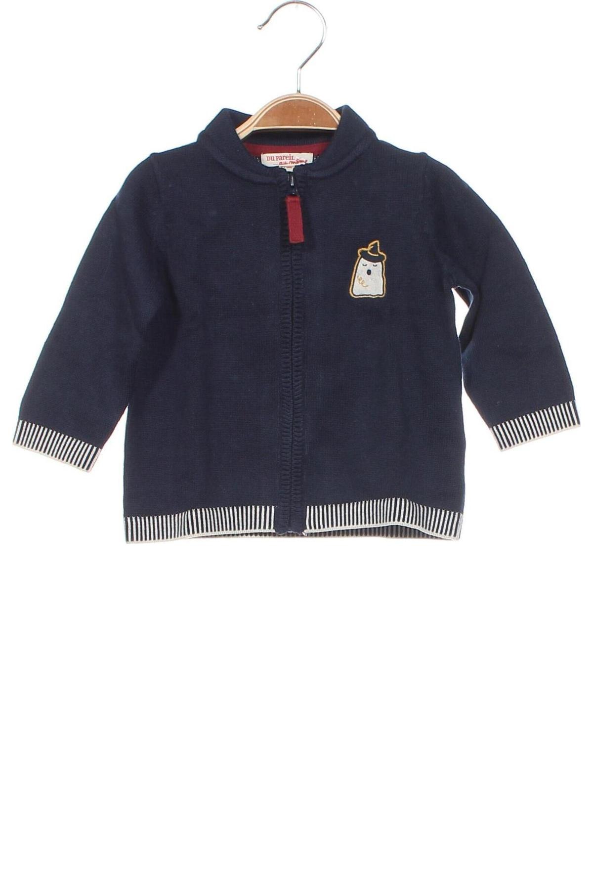 Kinder Strickjacke Du Pareil Au Meme, Größe 6-9m/ 68-74 cm, Farbe Blau, Preis € 14,43