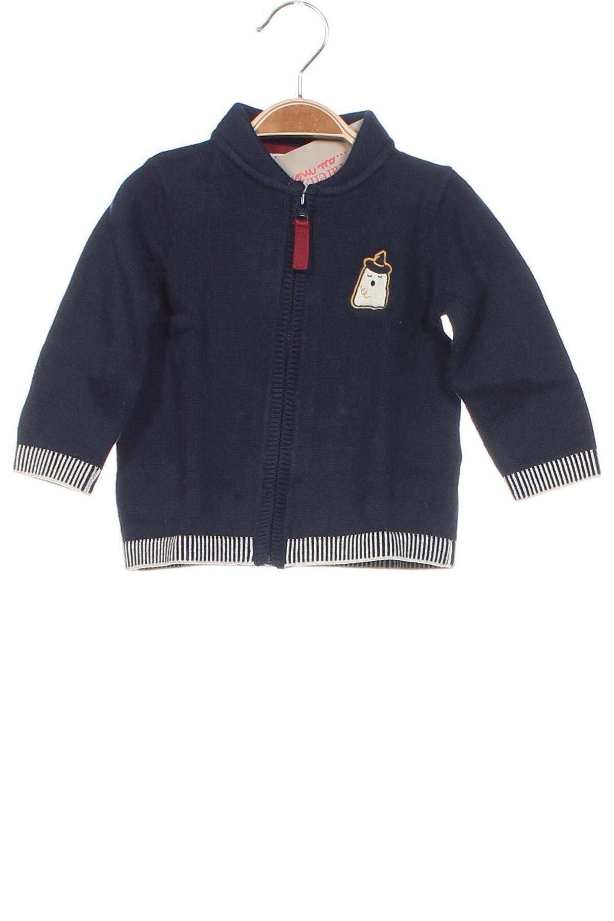 Kinder Strickjacke Du Pareil Au Meme, Größe 6-9m/ 68-74 cm, Farbe Blau, Preis € 14,43