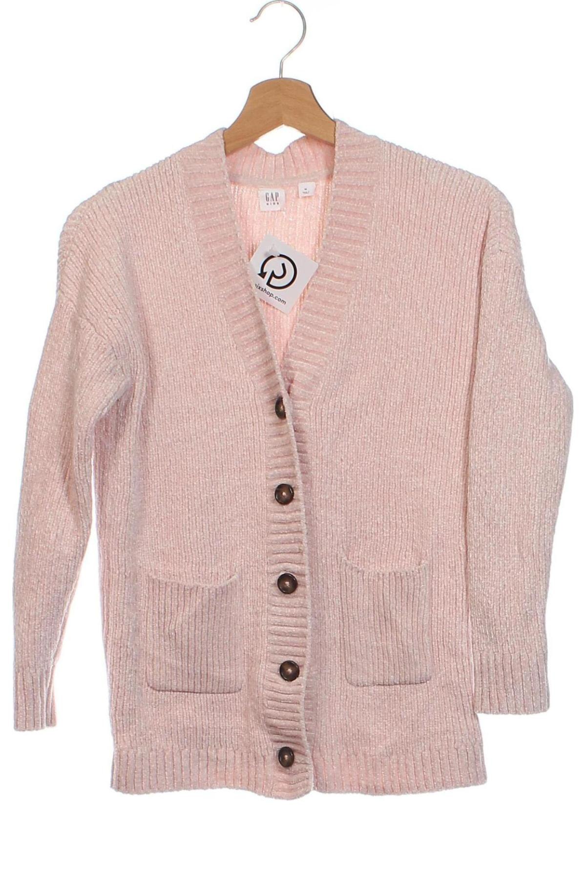 Kinder Strickjacke Gap, Größe 8-9y/ 134-140 cm, Farbe Rosa, Preis 5,79 €