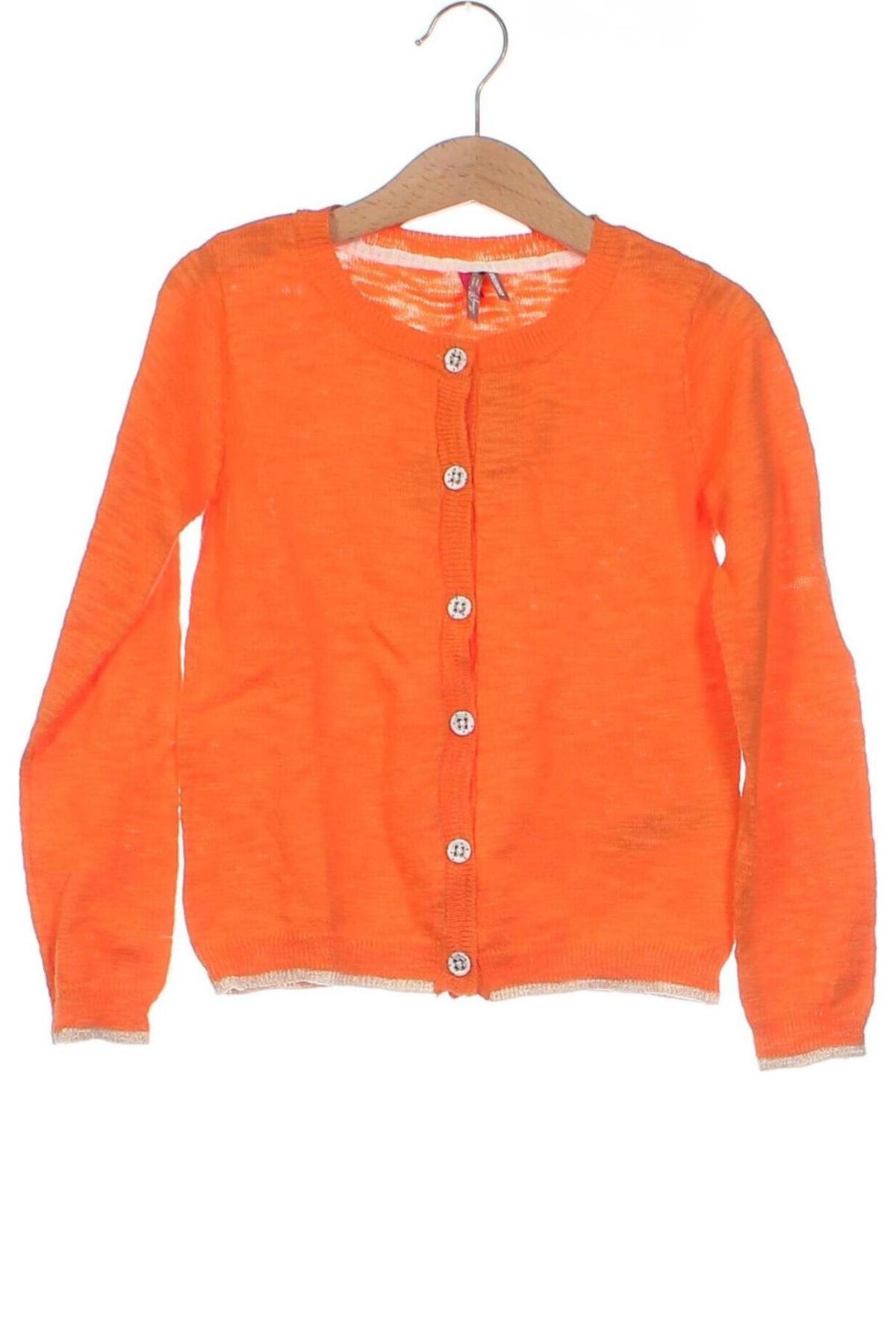 Kinder Strickjacke Orchestra, Größe 5-6y/ 116-122 cm, Farbe Orange, Preis € 6,99