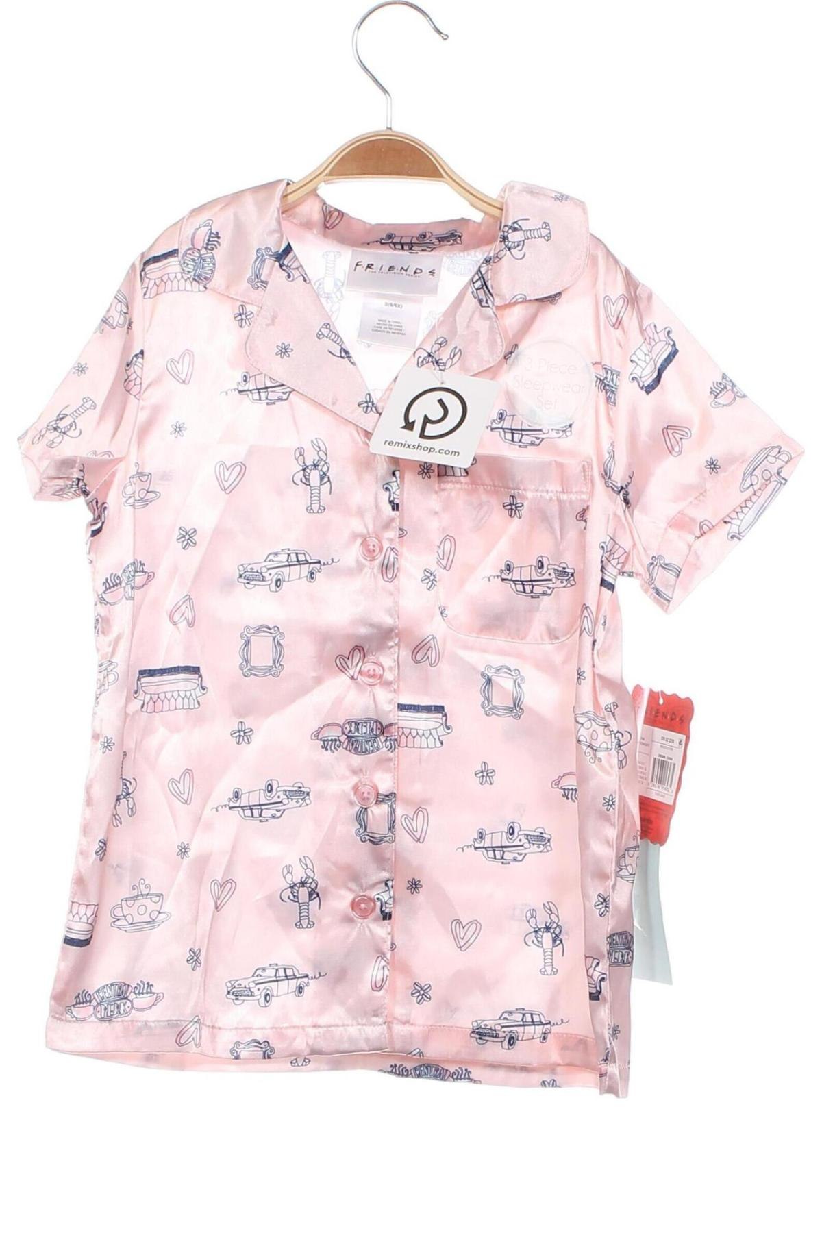 Kinder Pyjama  Friends, Größe 5-6y/ 116-122 cm, Farbe Rosa, Preis 15,86 €