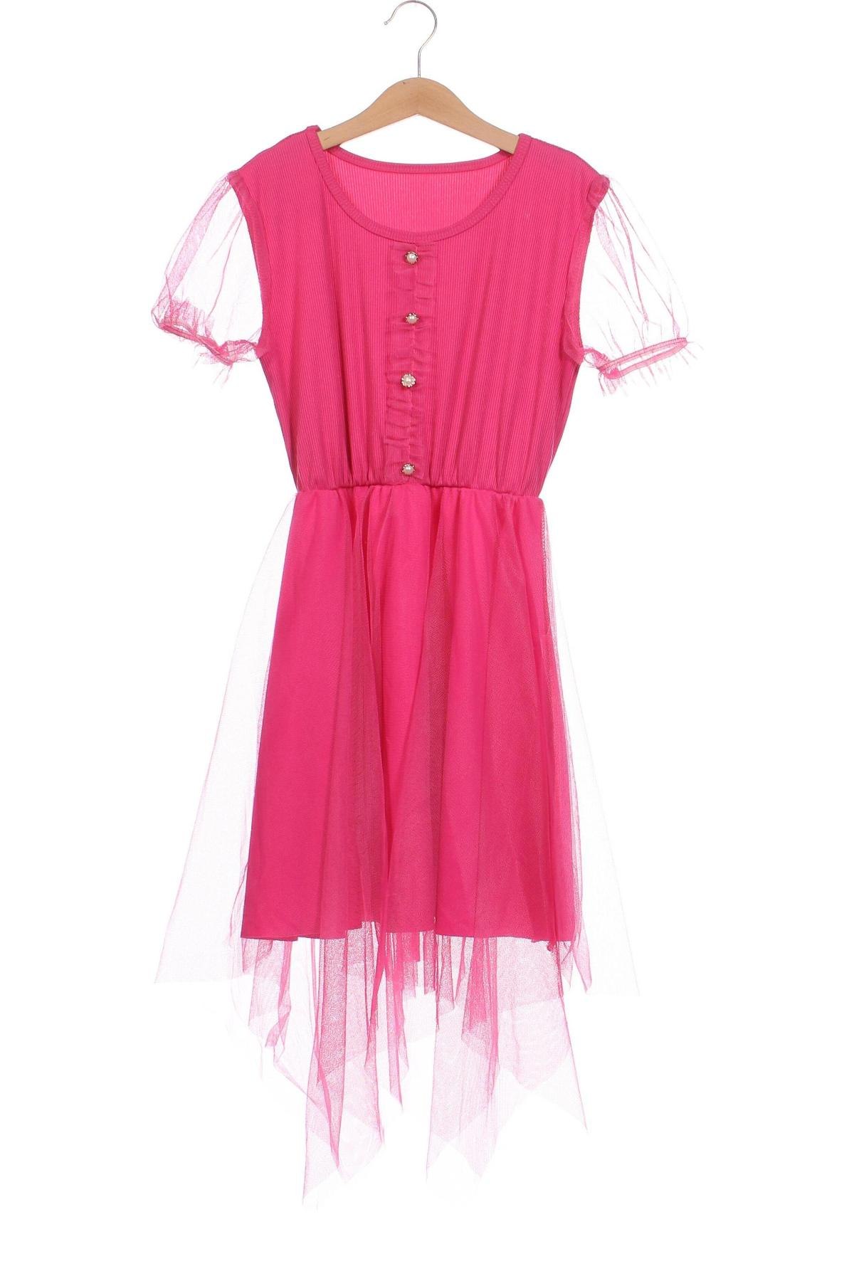 Kinderkleid, Größe 11-12y/ 152-158 cm, Farbe Rosa, Preis € 5,99