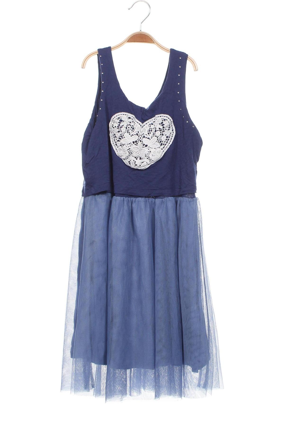 Kinderkleid H&M, Größe 12-13y/ 158-164 cm, Farbe Blau, Preis 5,12 €