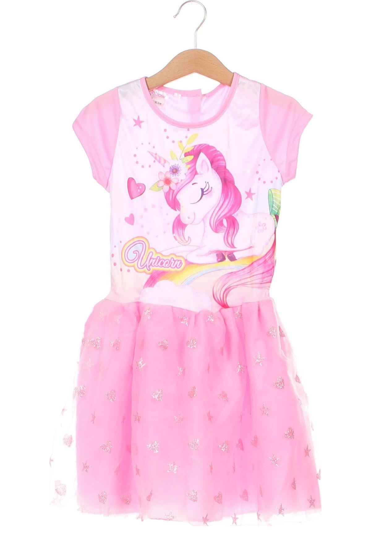 Kinderkleid Rainbow, Größe 6-7y/ 122-128 cm, Farbe Rosa, Preis € 30,41