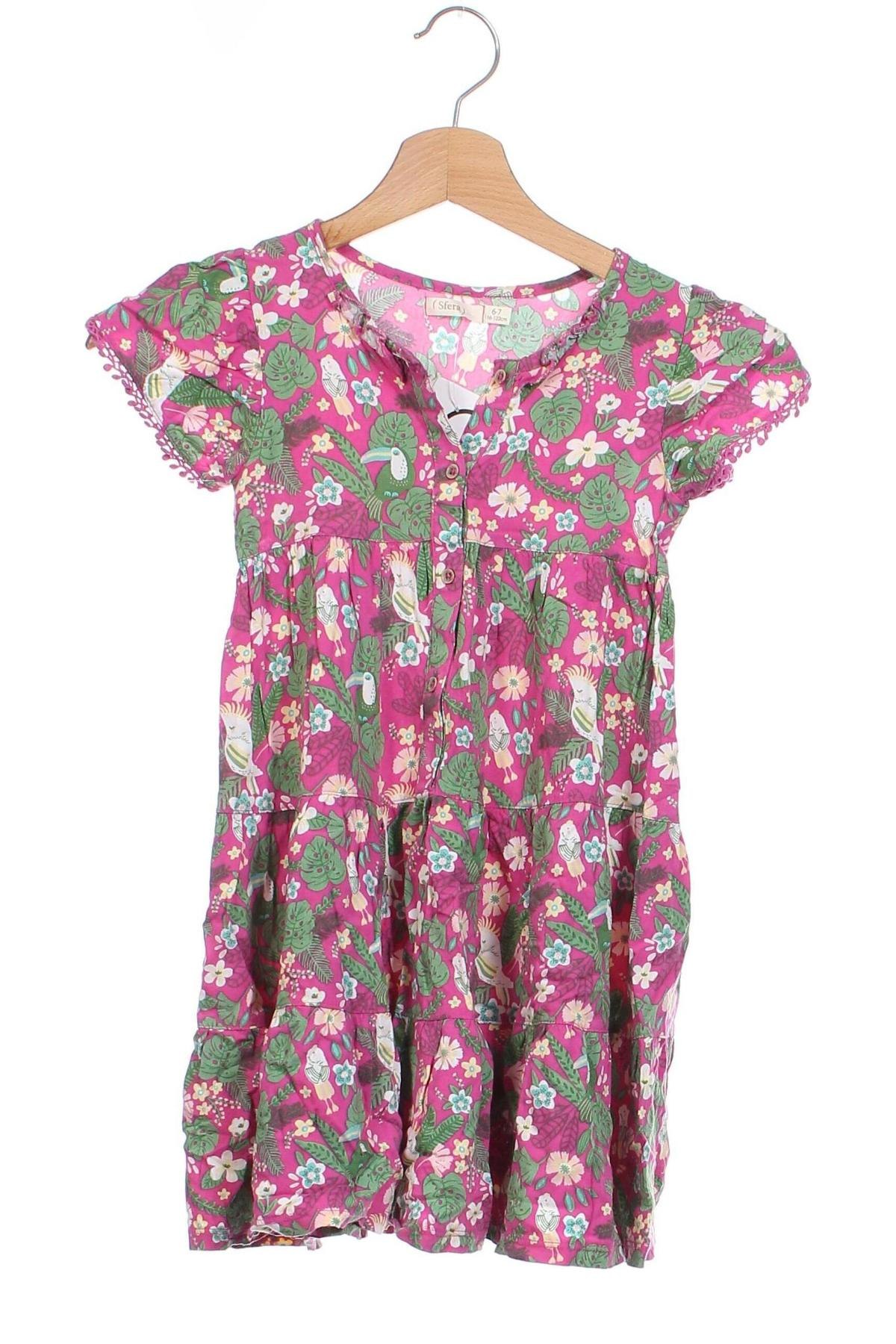 Kinderkleid Sfera, Größe 5-6y/ 116-122 cm, Farbe Mehrfarbig, Preis € 5,99