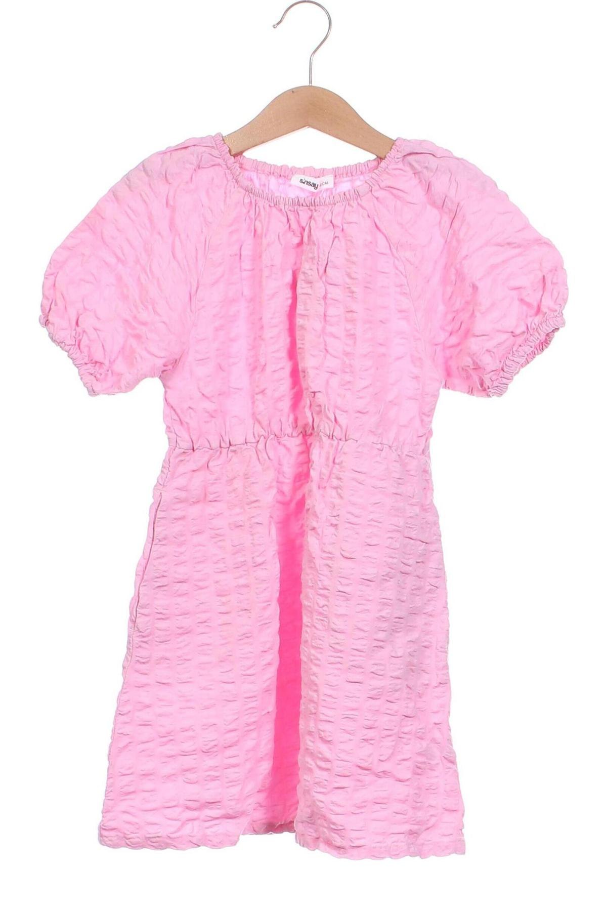 Kinderkleid Sinsay, Größe 3-4y/ 104-110 cm, Farbe Rosa, Preis € 6,02