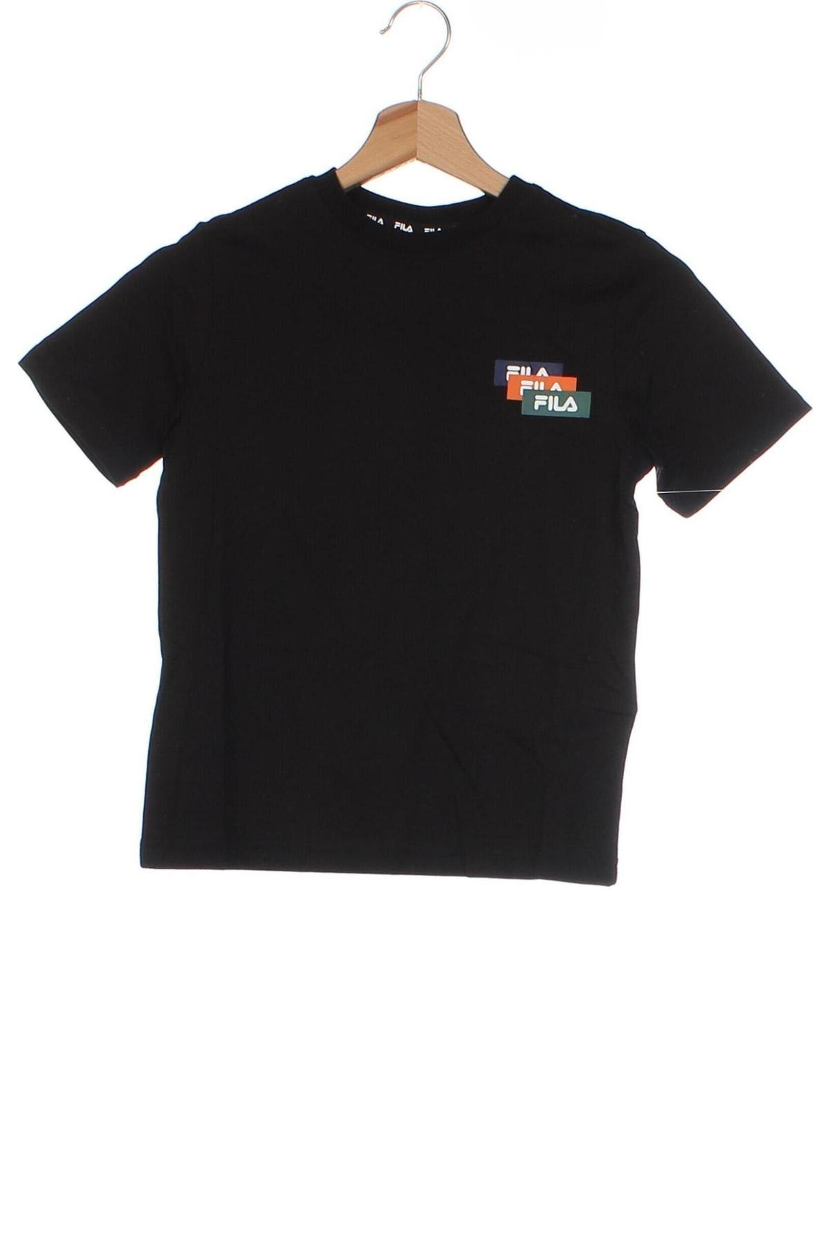 Tricou pentru copii FILA, Mărime 8-9y/ 134-140 cm, Culoare Negru, Preț 102,63 Lei