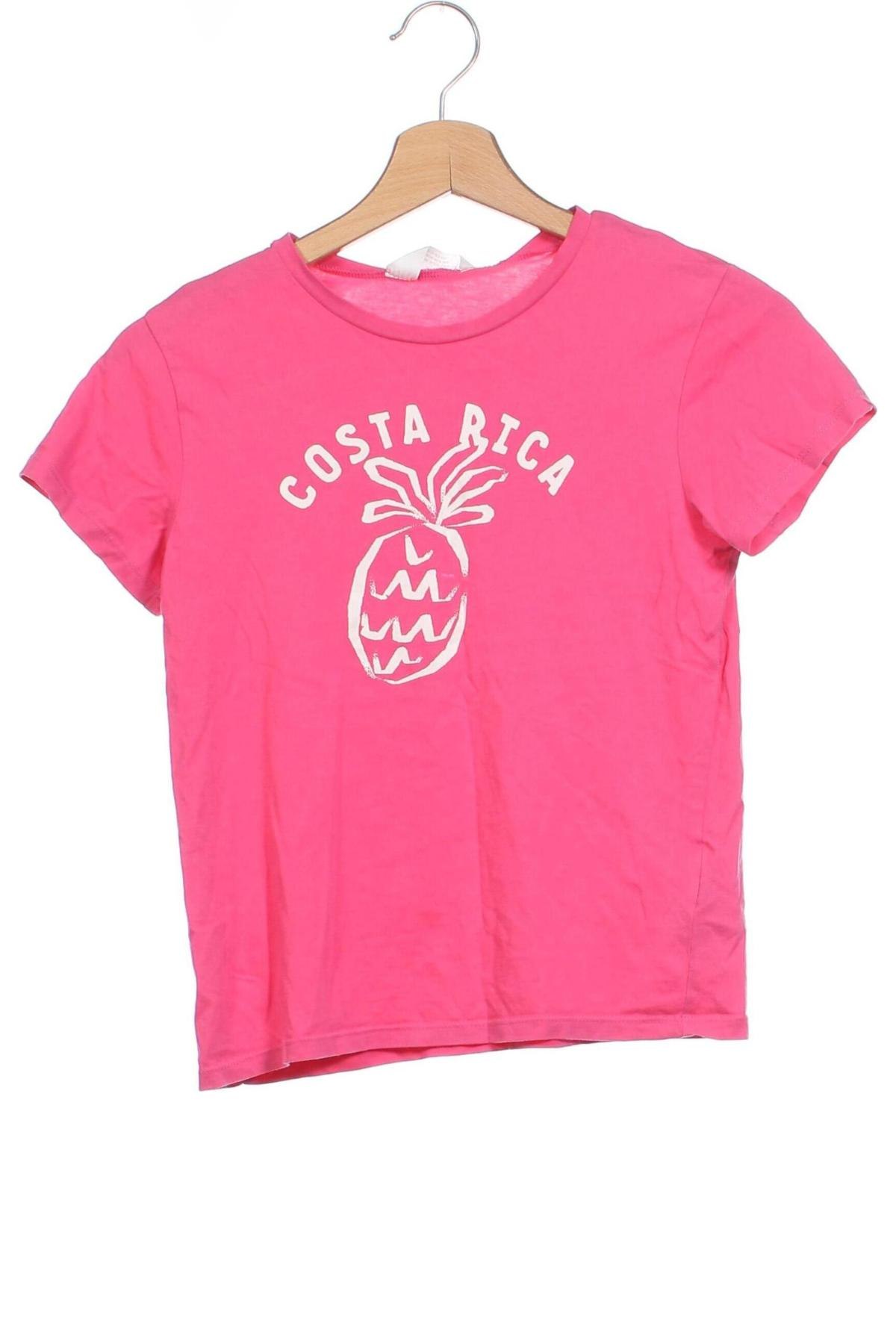 Kinder T-Shirt H&M, Größe 8-9y/ 134-140 cm, Farbe Rosa, Preis € 5,01