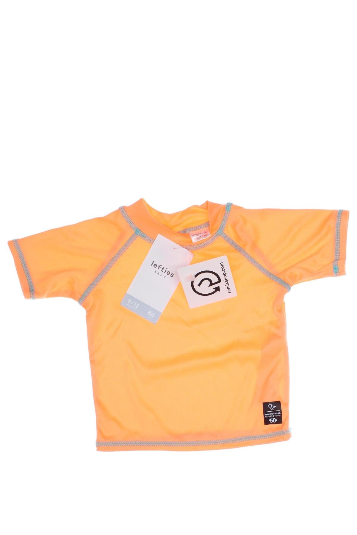 Kinder T-Shirt Lefties, Größe 9-12m/ 74-80 cm, Farbe Orange, Preis € 12,37