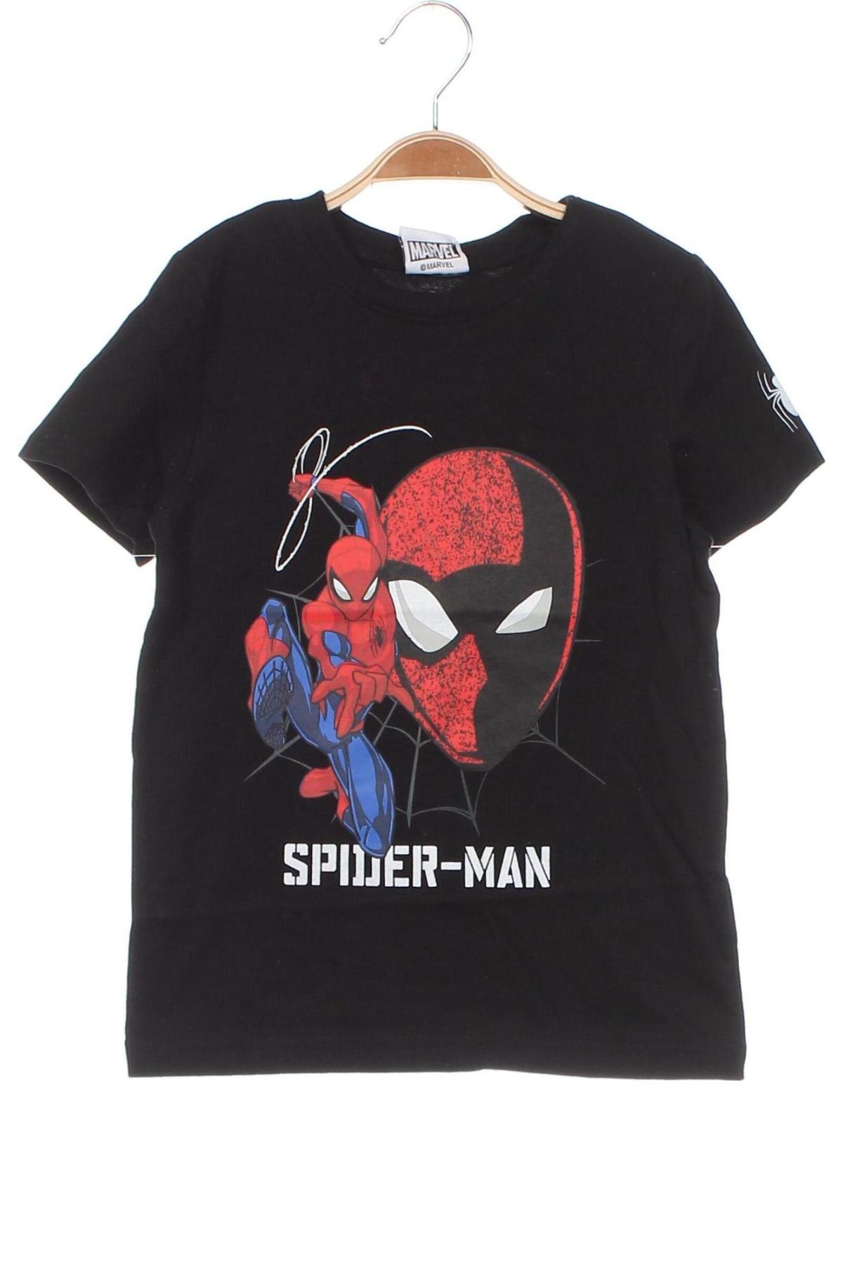 Kinder T-Shirt Marvel, Größe 4-5y/ 110-116 cm, Farbe Schwarz, Preis € 17,53