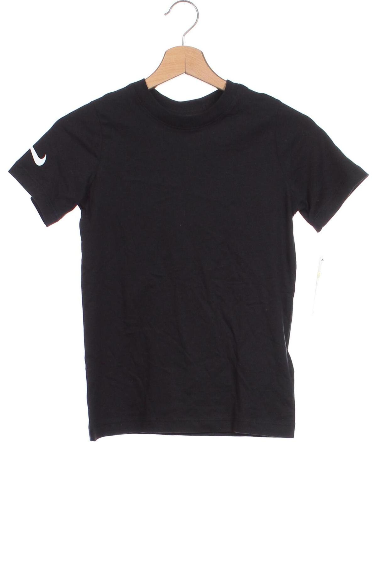 Kinder T-Shirt Nike, Größe 7-8y/ 128-134 cm, Farbe Schwarz, Preis 30,41 €