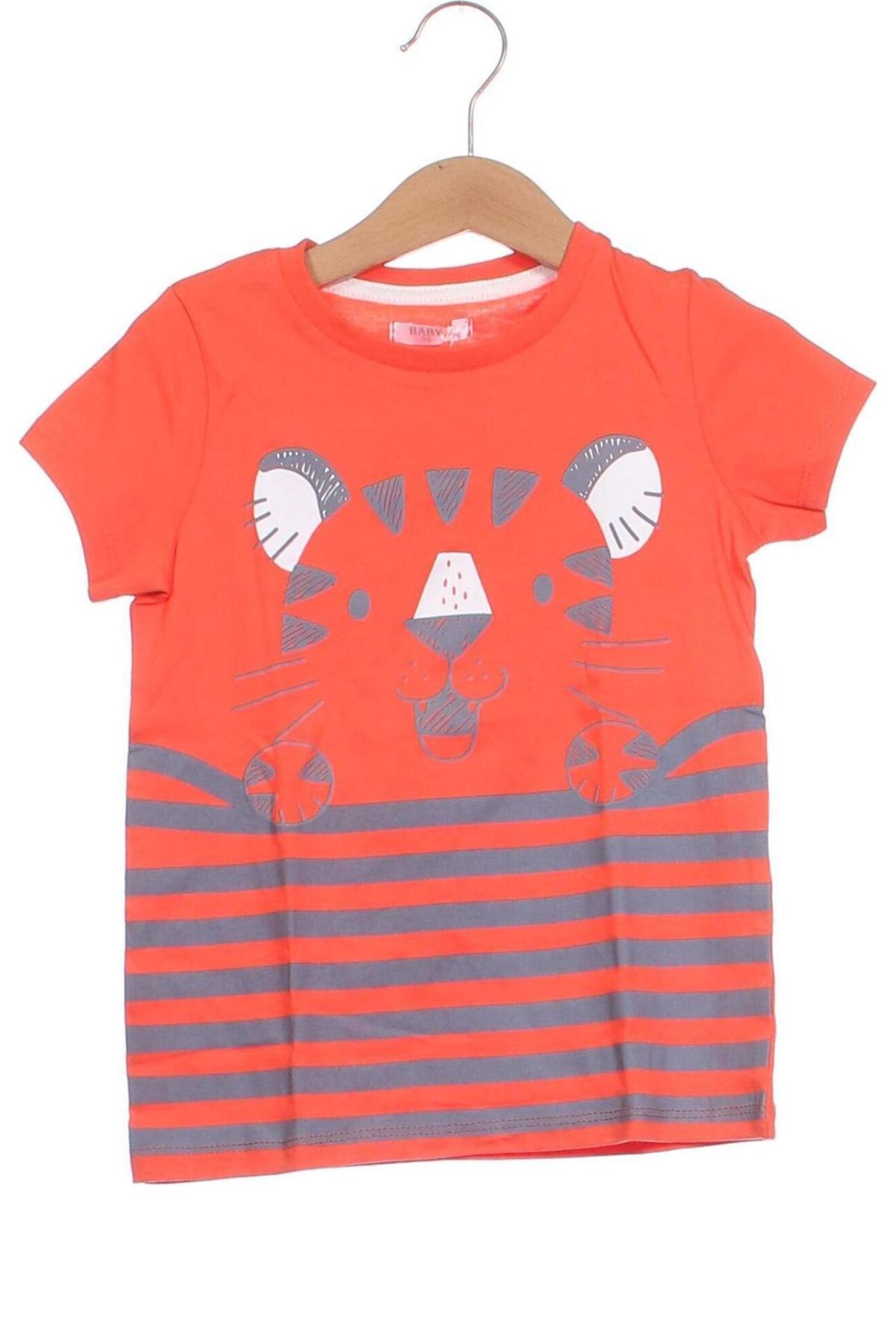 Kinder T-Shirt Pepco, Größe 18-24m/ 86-98 cm, Farbe Orange, Preis 3,99 €