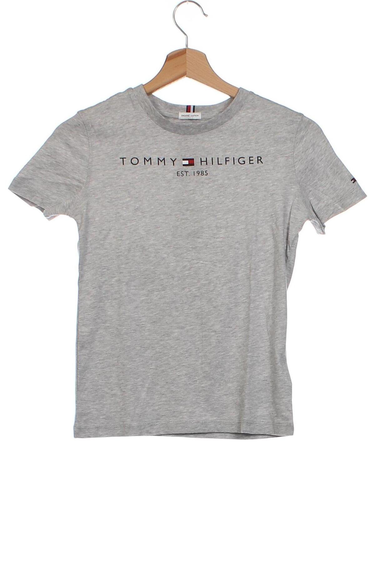 Παιδικό μπλουζάκι Tommy Hilfiger, Μέγεθος 9-10y/ 140-146 εκ., Χρώμα Γκρί, Τιμή 30,99 €