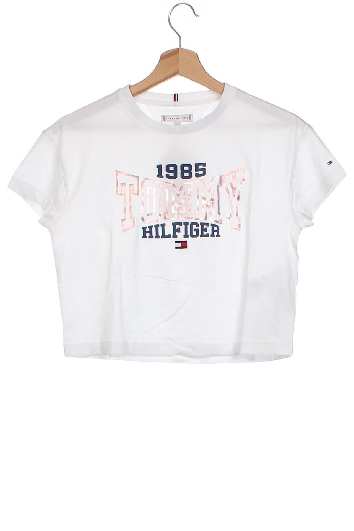 Tricou pentru copii Tommy Hilfiger, Mărime 10-11y/ 146-152 cm, Culoare Alb, Preț 113,49 Lei