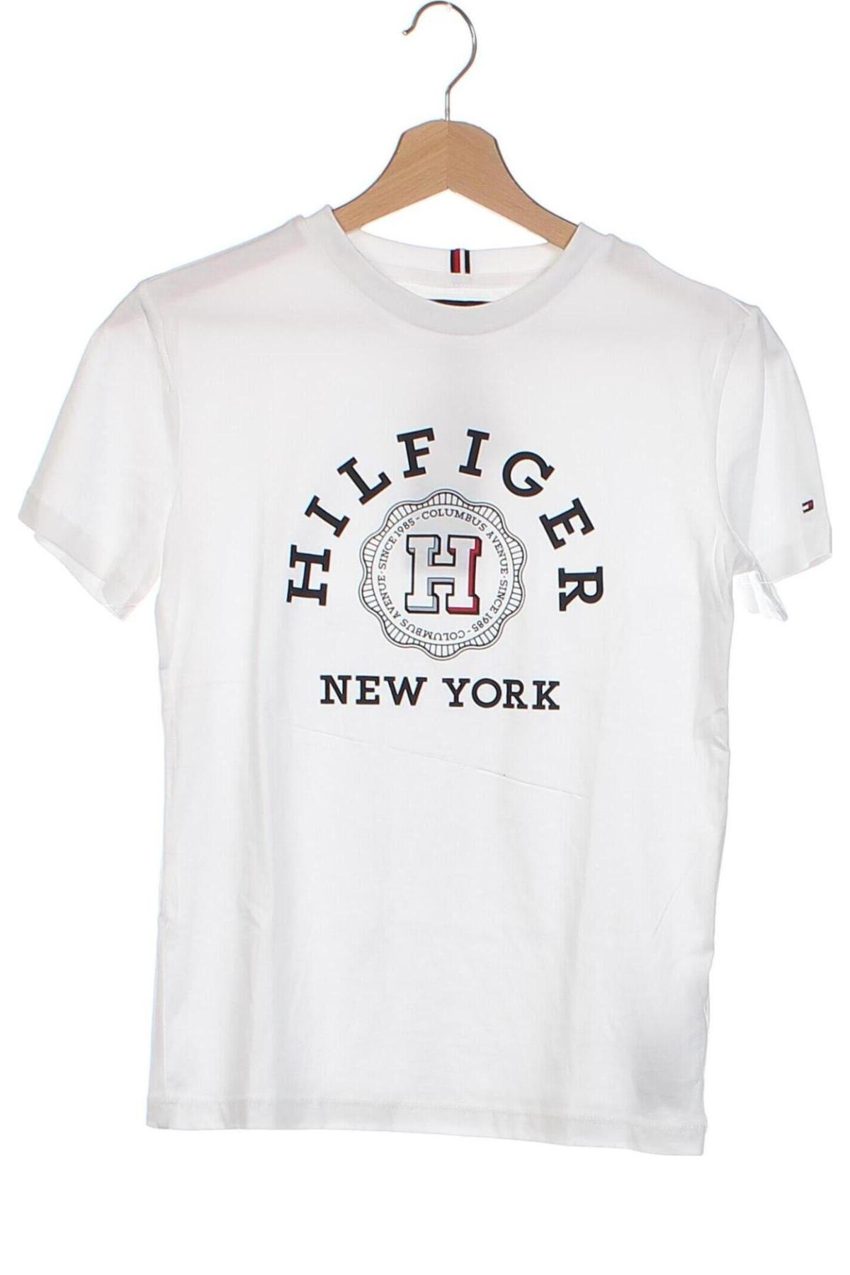 Tricou pentru copii Tommy Hilfiger, Mărime 11-12y/ 152-158 cm, Culoare Albastru, Preț 97,99 Lei