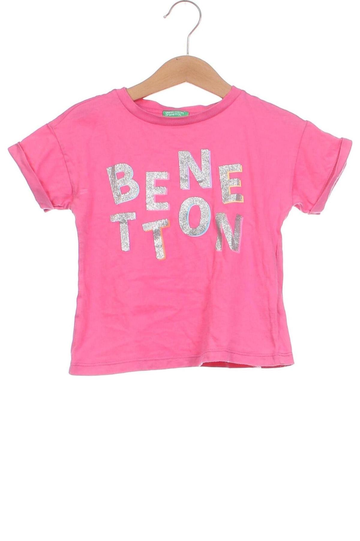 Kinder T-Shirt United Colors Of Benetton, Größe 18-24m/ 86-98 cm, Farbe Lila, Preis € 7,67