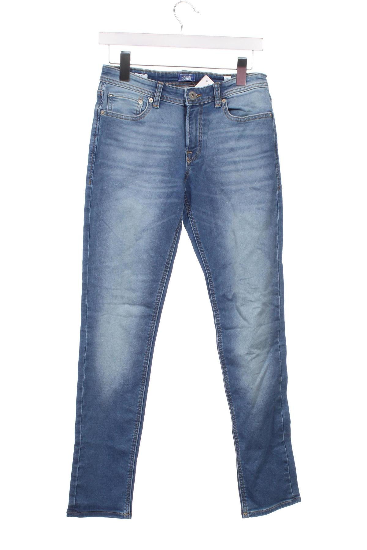 Blugi pentru copii Jack & Jones, Mărime 13-14y/ 164-168 cm, Culoare Albastru, Preț 31,99 Lei