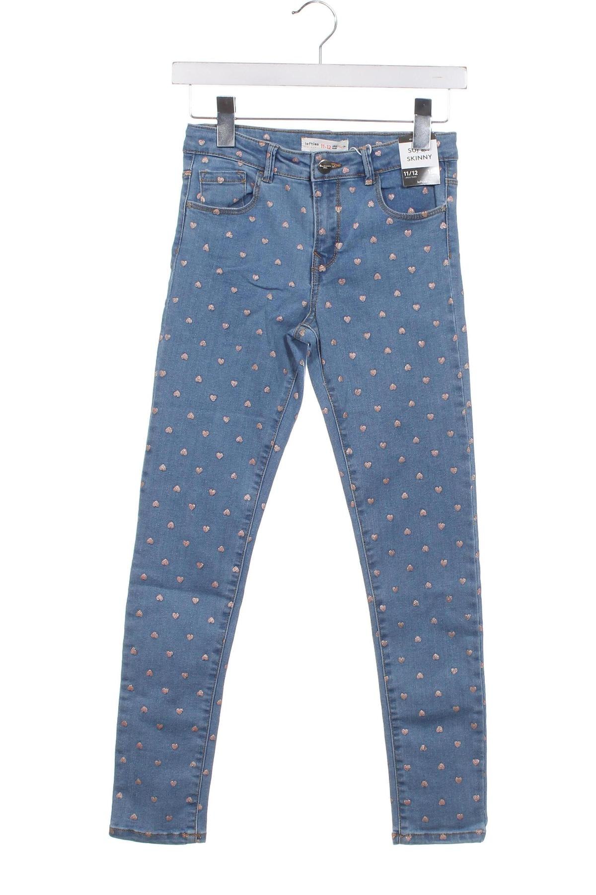 Kinderjeans Lefties, Größe 10-11y/ 146-152 cm, Farbe Blau, Preis 26,29 €