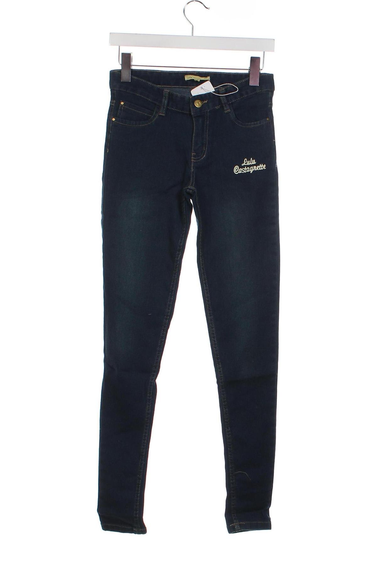 Kinderjeans LuluCastagnette, Größe 13-14y/ 164-168 cm, Farbe Blau, Preis 13,99 €