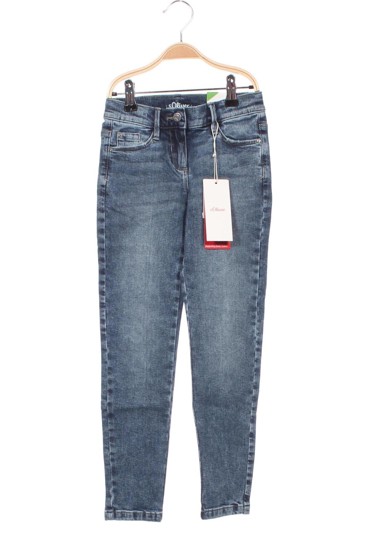 Kinderjeans S.Oliver, Größe 8-9y/ 134-140 cm, Farbe Blau, Preis 35,05 €