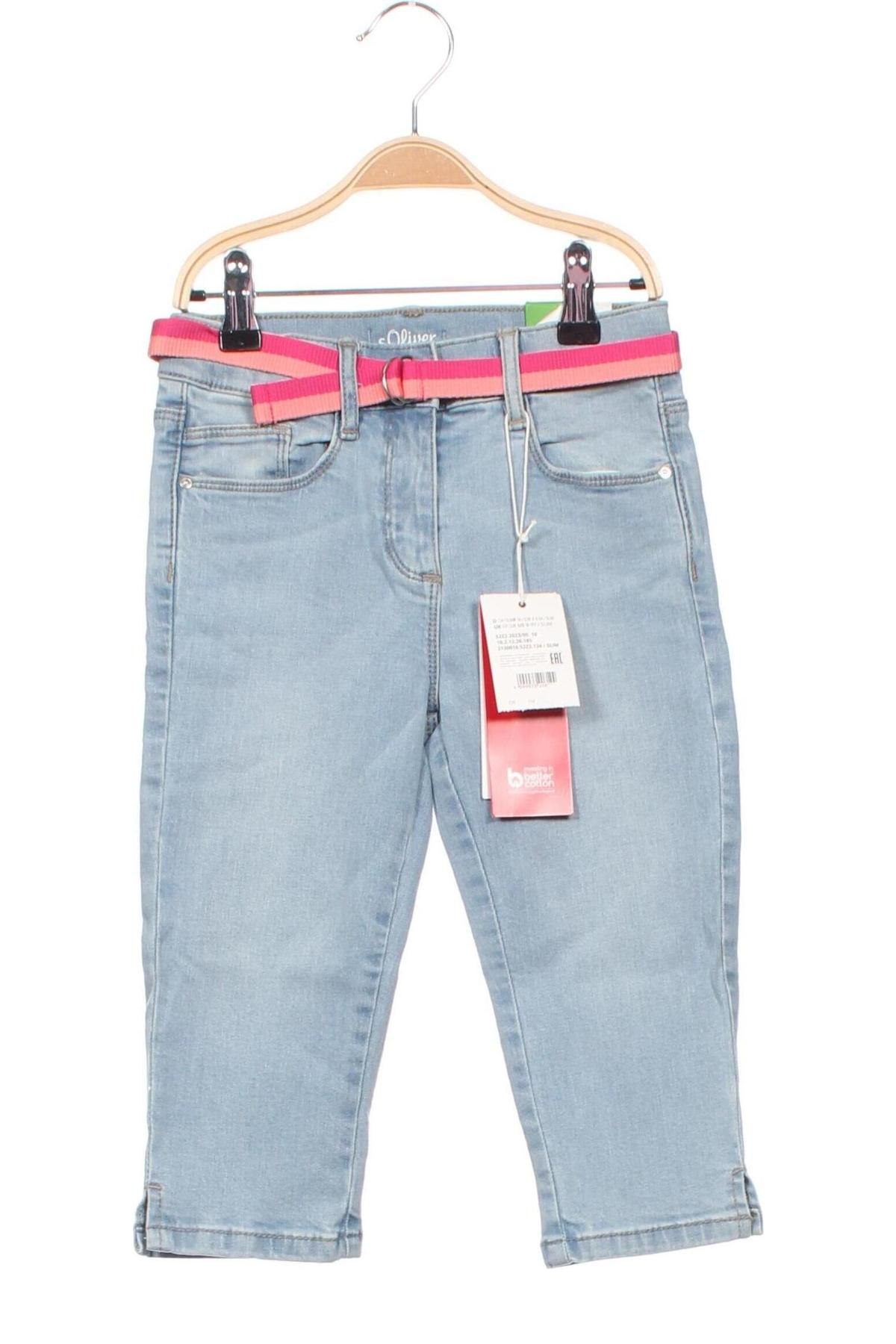 Kinderjeans S.Oliver, Größe 8-9y/ 134-140 cm, Farbe Blau, Preis 10,99 €