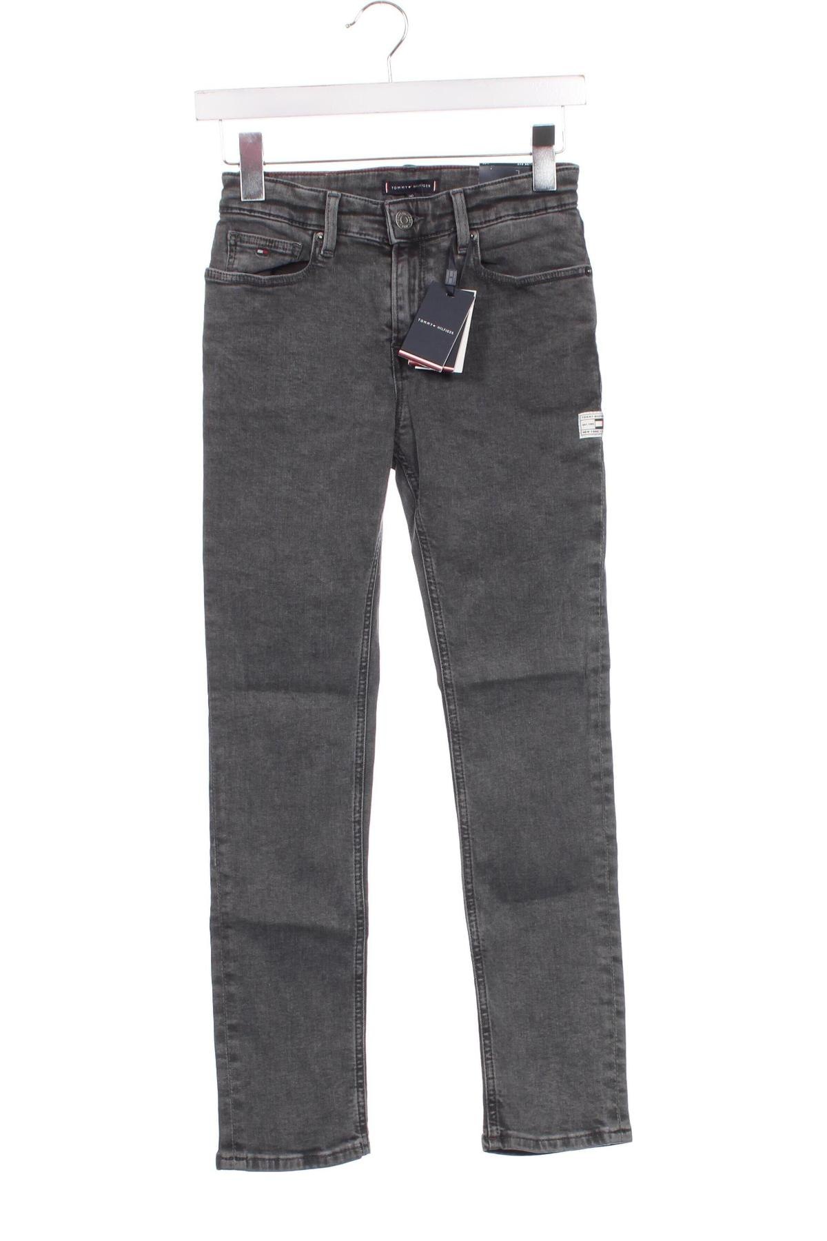 Kinderjeans Tommy Hilfiger, Größe 8-9y/ 134-140 cm, Farbe Grau, Preis 47,94 €