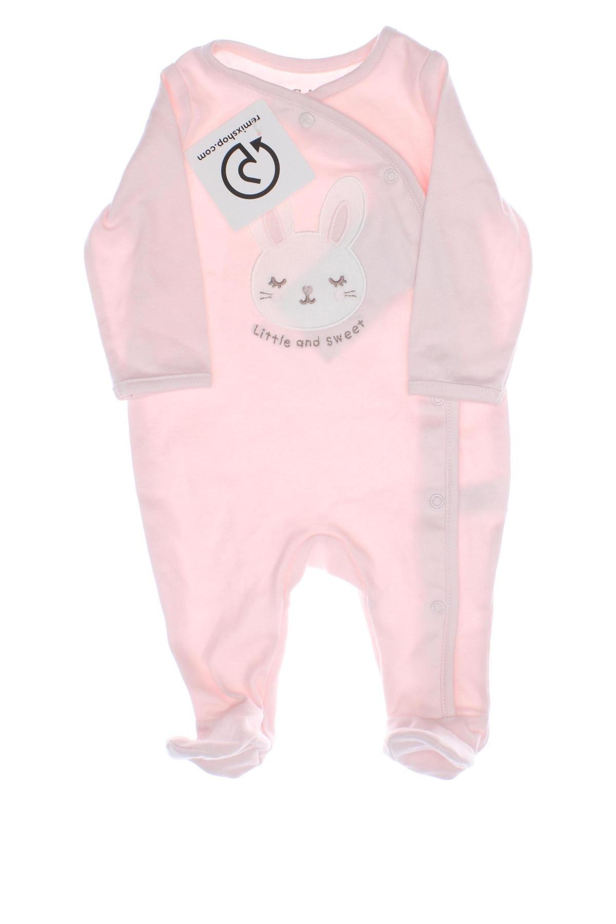 Kinder Overall C&A, Größe 1-2m/ 50-56 cm, Farbe Rosa, Preis € 13,44