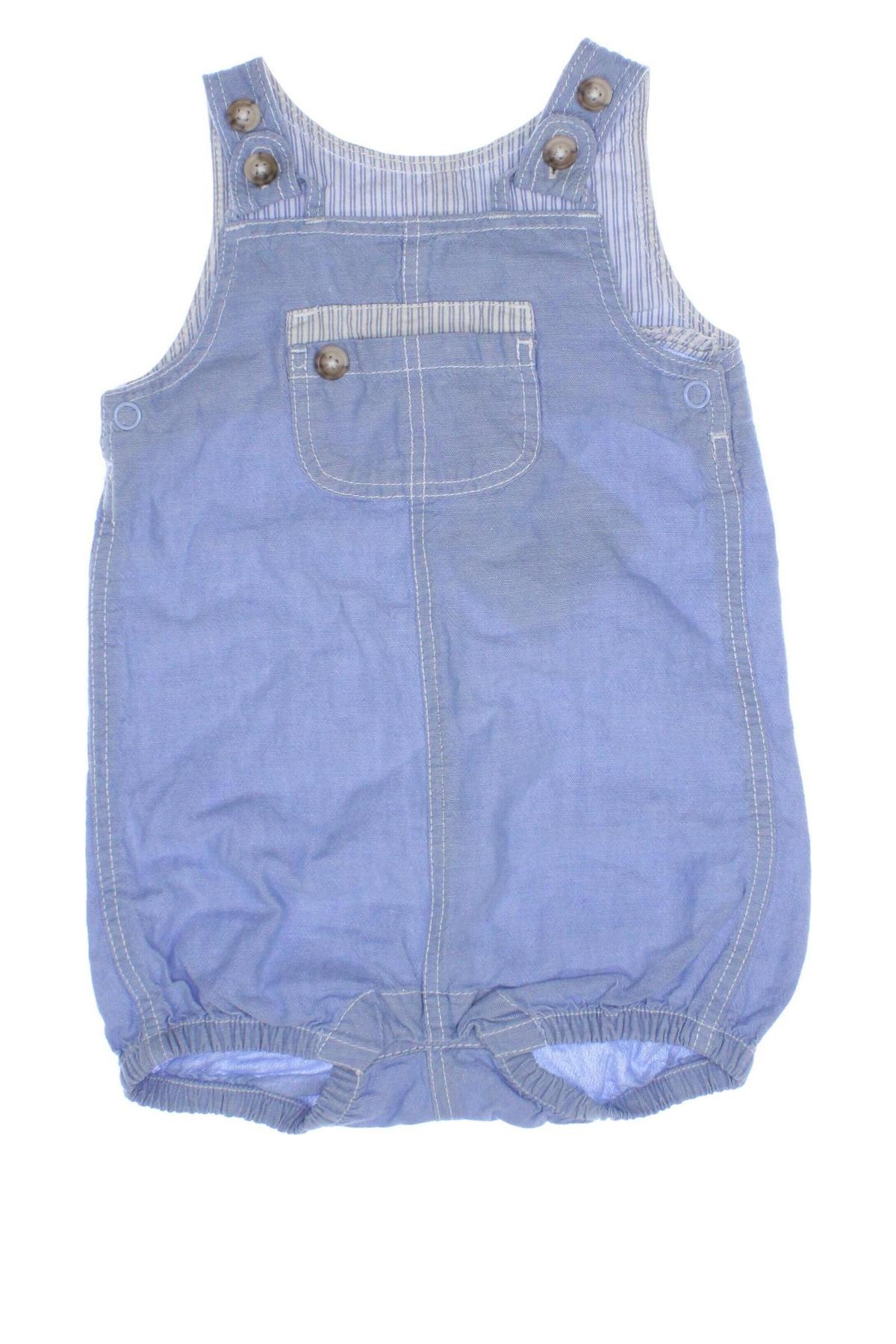 Kinder Overall H&M, Größe 3-6m/ 62-68 cm, Farbe Blau, Preis € 2,99