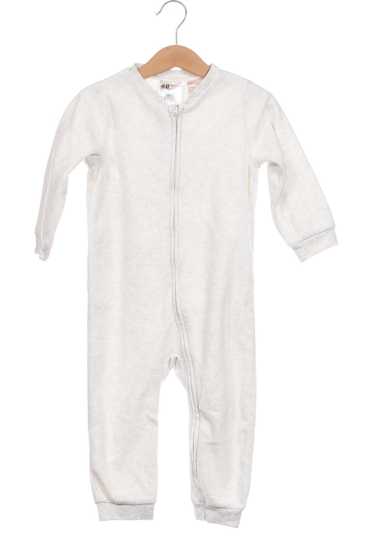 Dziecięcy kombinezon H&M, Rozmiar 18-24m/ 86-98 cm, Kolor Szary, Cena 73,56 zł