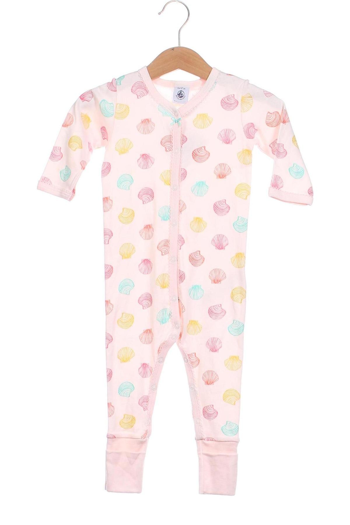 Kinder Overall Petit Bateau, Größe 3-6m/ 62-68 cm, Farbe Rosa, Preis € 6,49