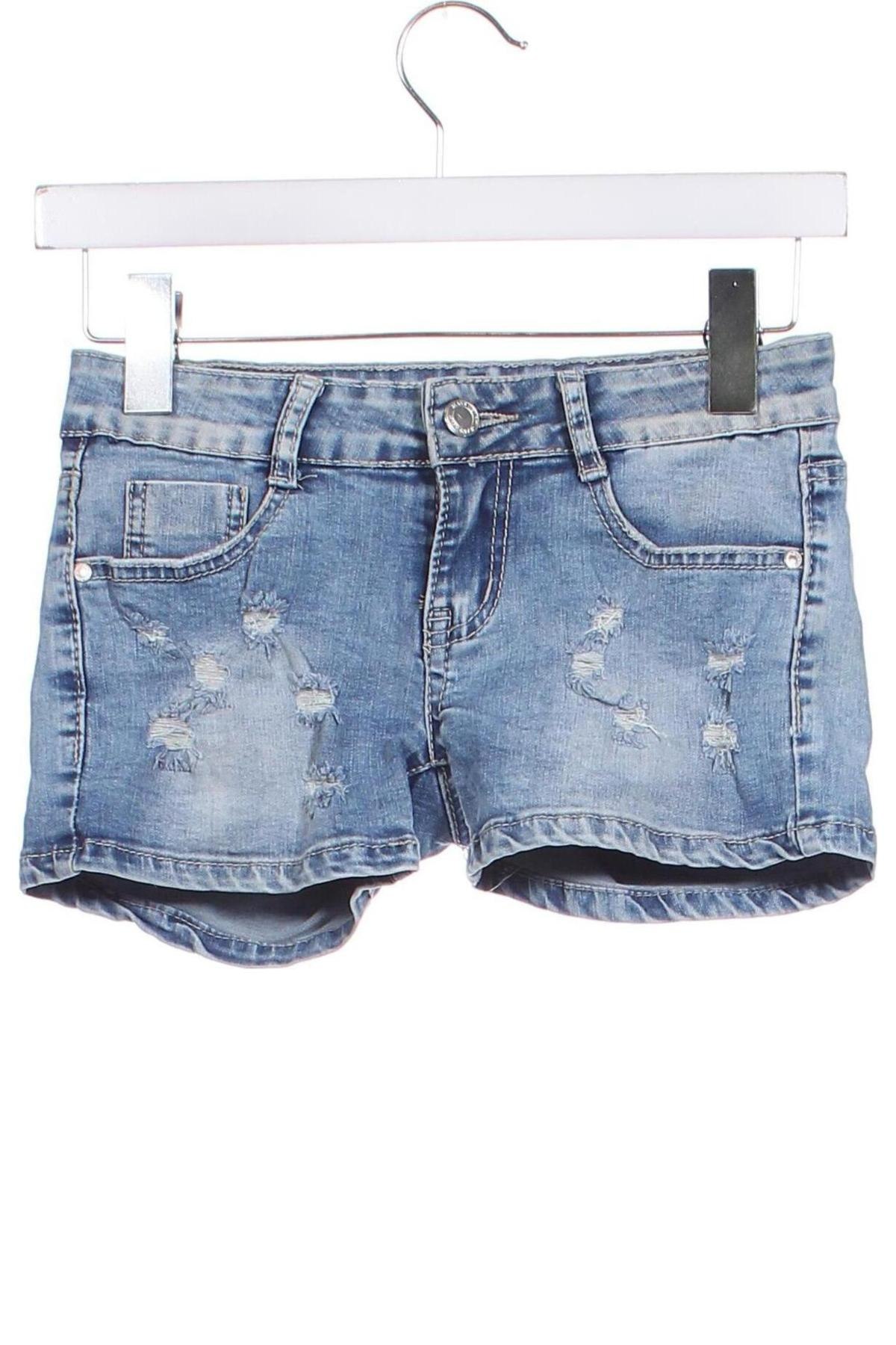 Kinder Shorts, Größe 9-10y/ 140-146 cm, Farbe Blau, Preis 1,99 €