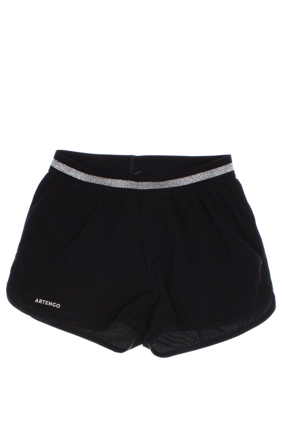 Kinder Shorts Artengo, Größe 6-7y/ 122-128 cm, Farbe Schwarz, Preis 8,20 €