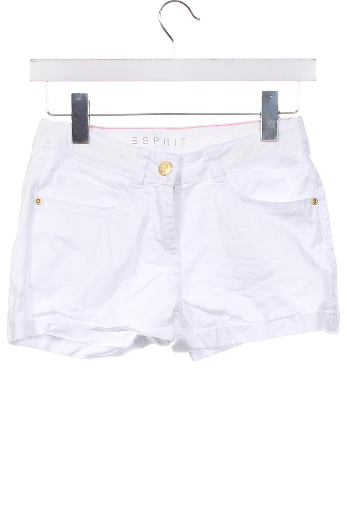 Kinder Shorts Esprit, Größe 12-13y/ 158-164 cm, Farbe Weiß, Preis € 12,00