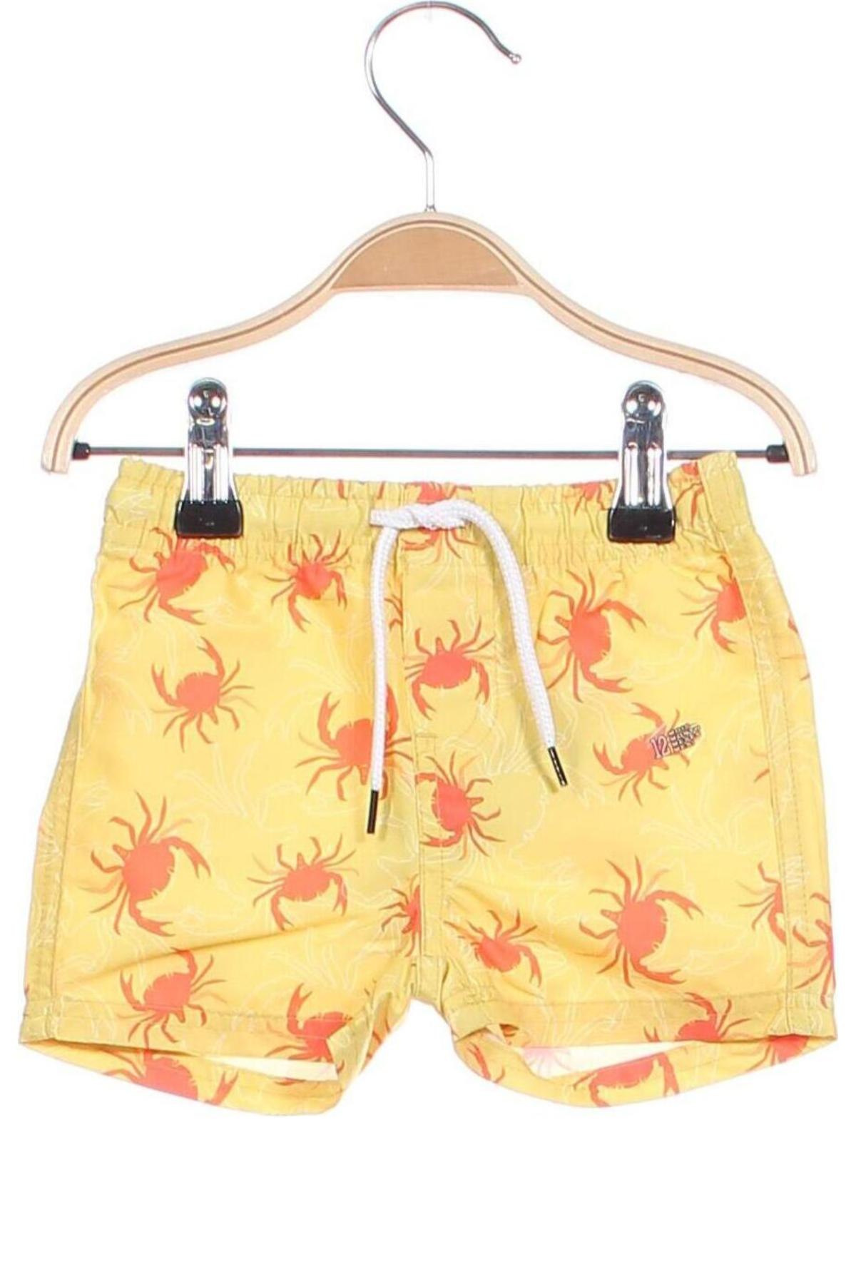 Kinder Shorts Grain De Ble, Größe 6-9m/ 68-74 cm, Farbe Gelb, Preis 4,99 €