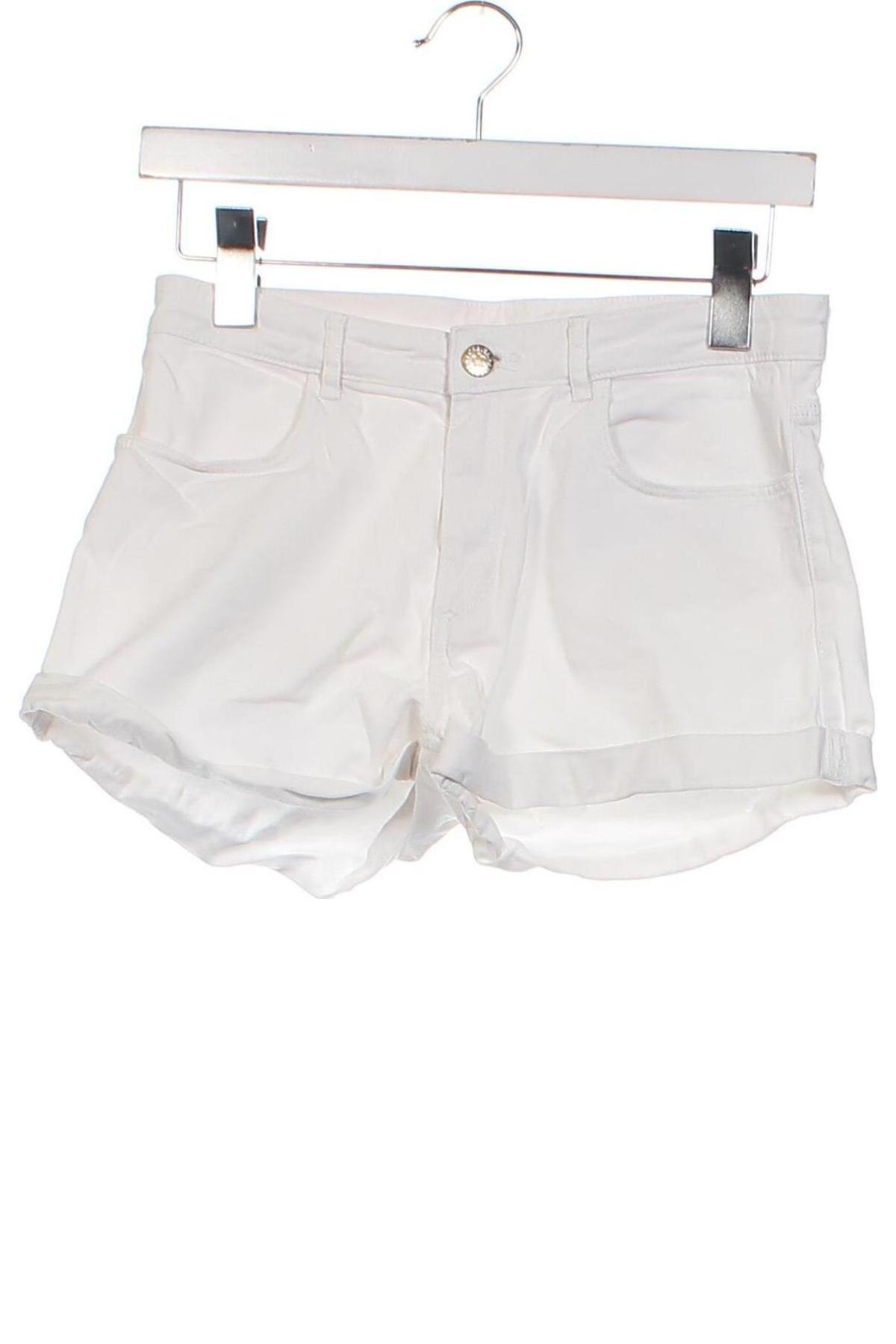 Kinder Shorts H&M, Größe 14-15y/ 168-170 cm, Farbe Weiß, Preis 1,99 €