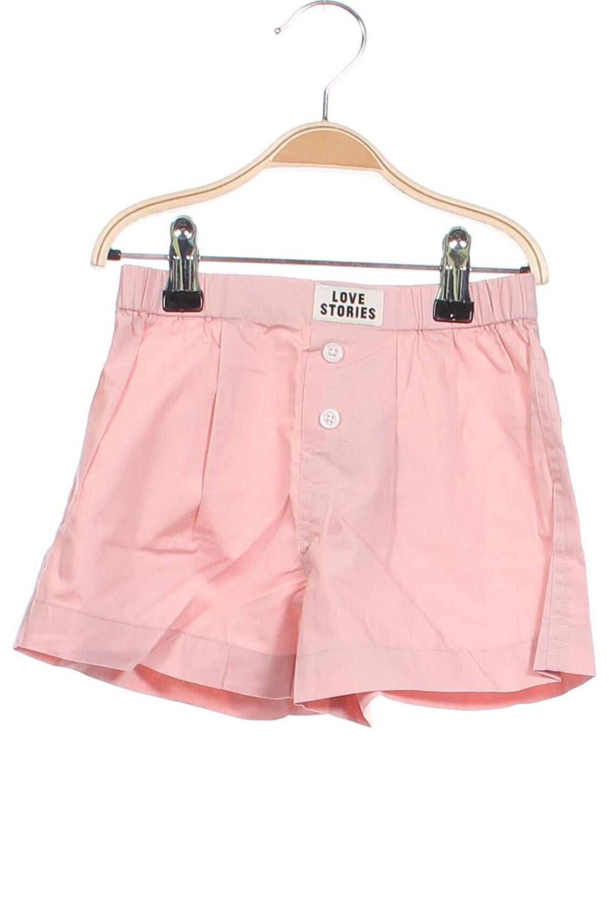 Kinder Shorts Love Stories, Größe 3-4y/ 104-110 cm, Farbe Rosa, Preis 7,99 €