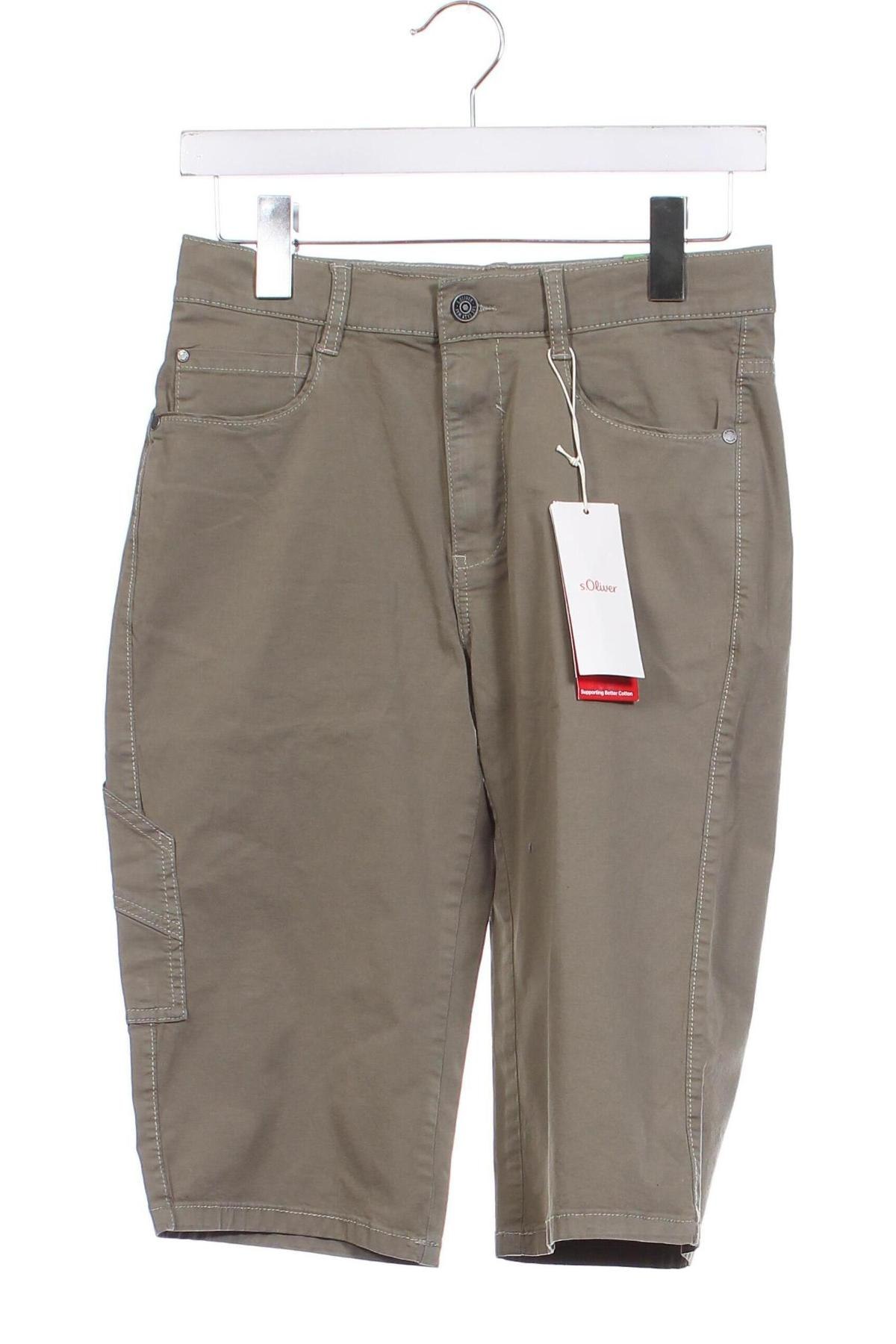 Kinder Shorts S.Oliver, Größe 14-15y/ 168-170 cm, Farbe Grün, Preis € 6,79