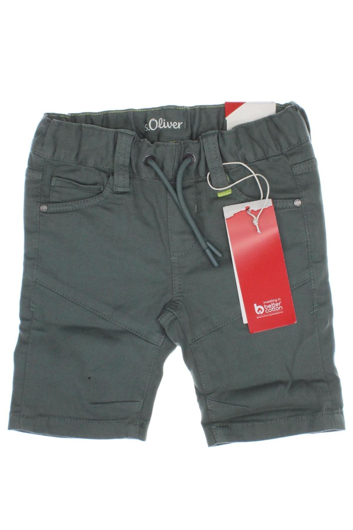 Kinder Shorts S.Oliver, Größe 18-24m/ 86-98 cm, Farbe Grün, Preis € 26,29