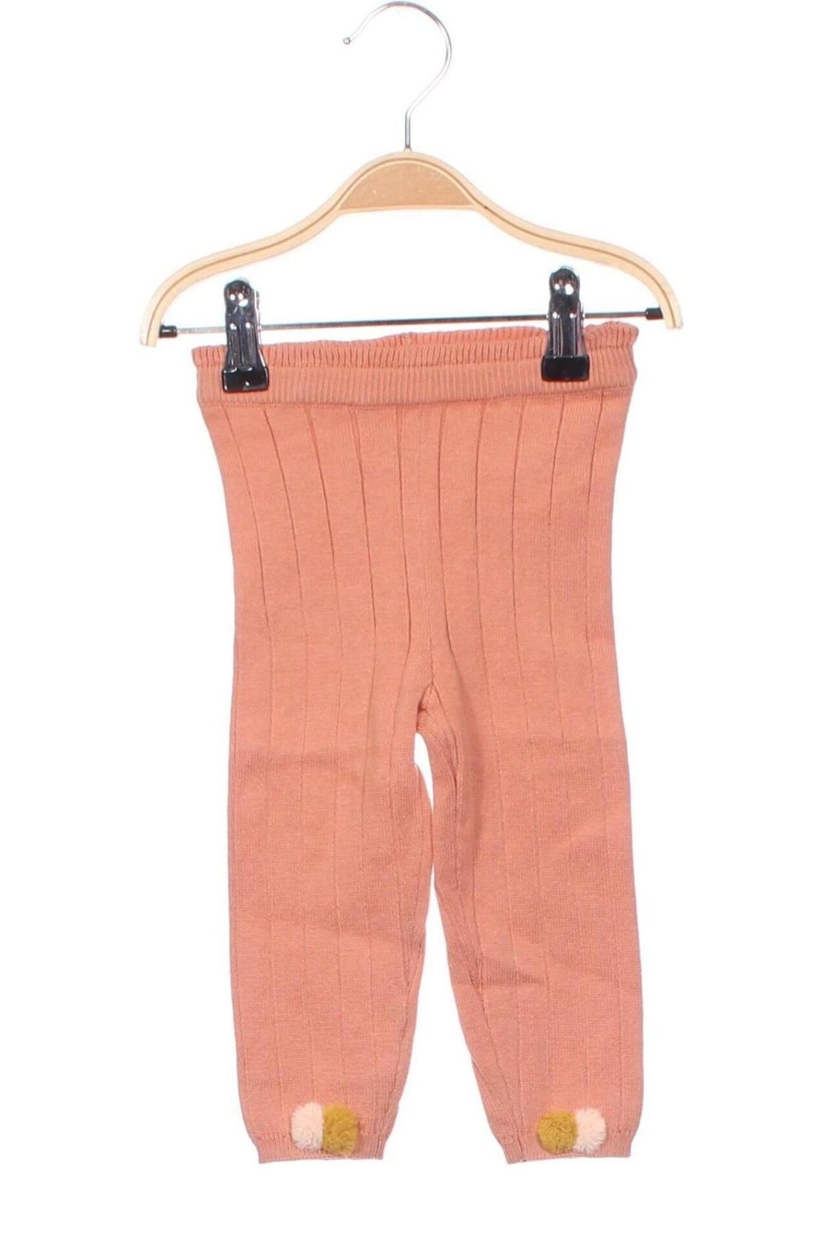 Dziecięce legginsy Louise Misha, Rozmiar 9-12m/ 74-80 cm, Kolor Pomarańczowy, Cena 90,99 zł