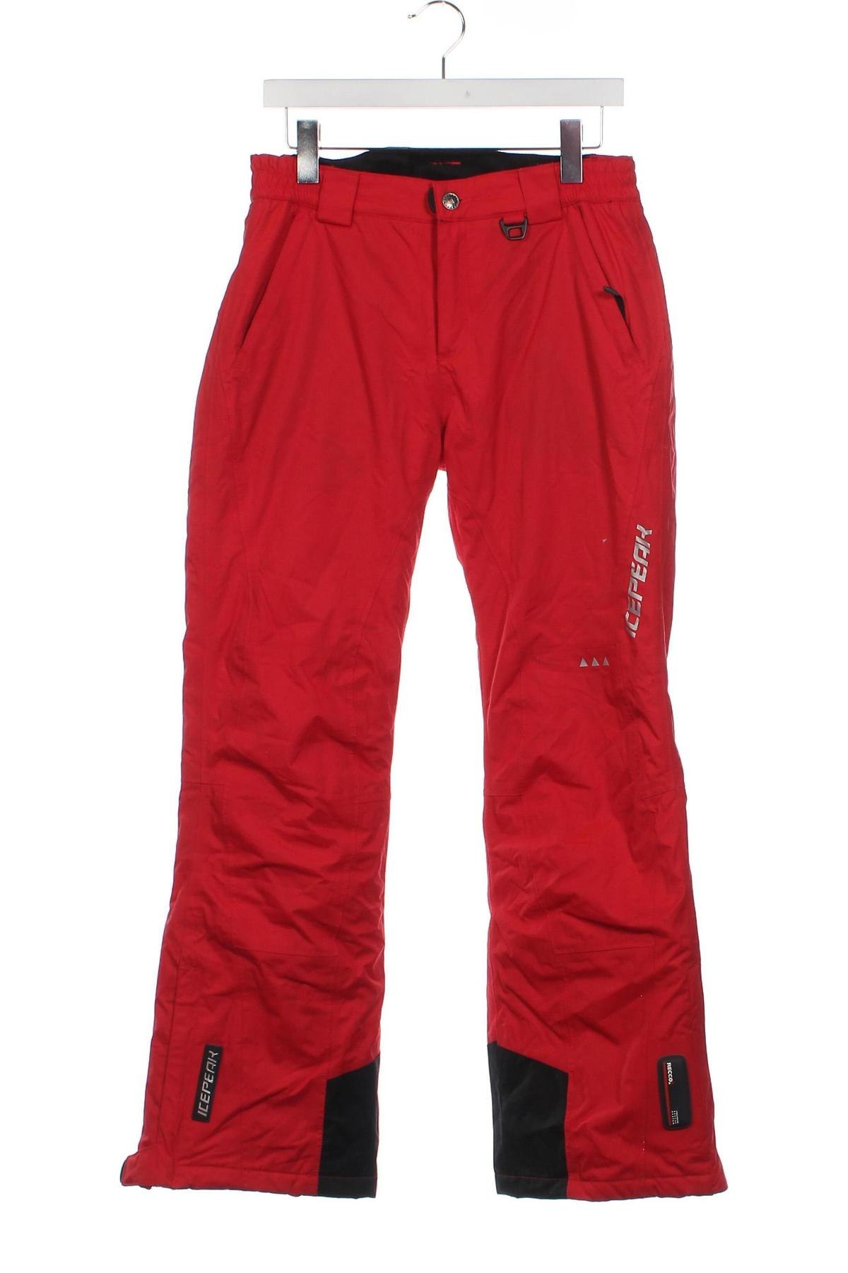 Dětské kalhoty pro zimní sporty  Icepeak, Velikost 13-14y/ 164-168 cm, Barva Červená, Cena  1 100,00 Kč