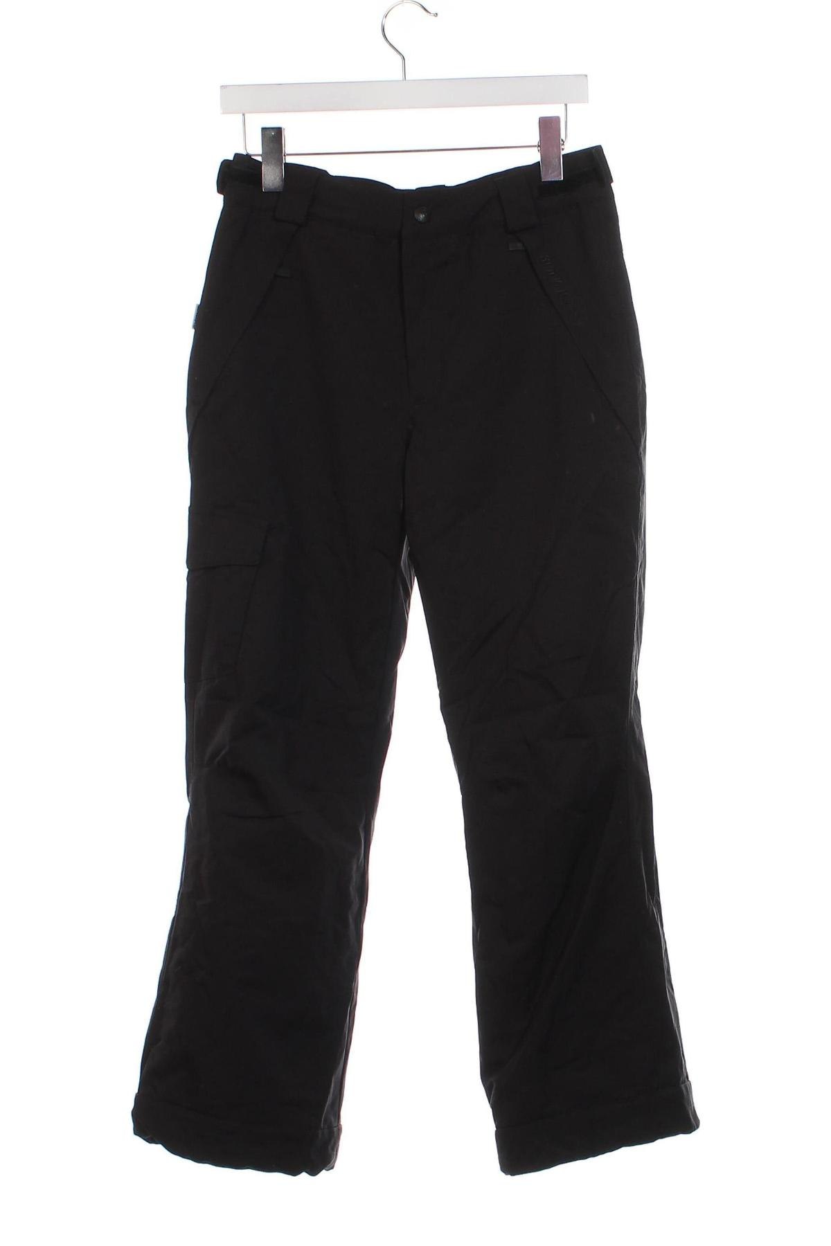 Pantaloni pentru copii pentru sporturi de iarnă Sun Valley, Mărime 13-14y/ 164-168 cm, Culoare Negru, Preț 52,99 Lei