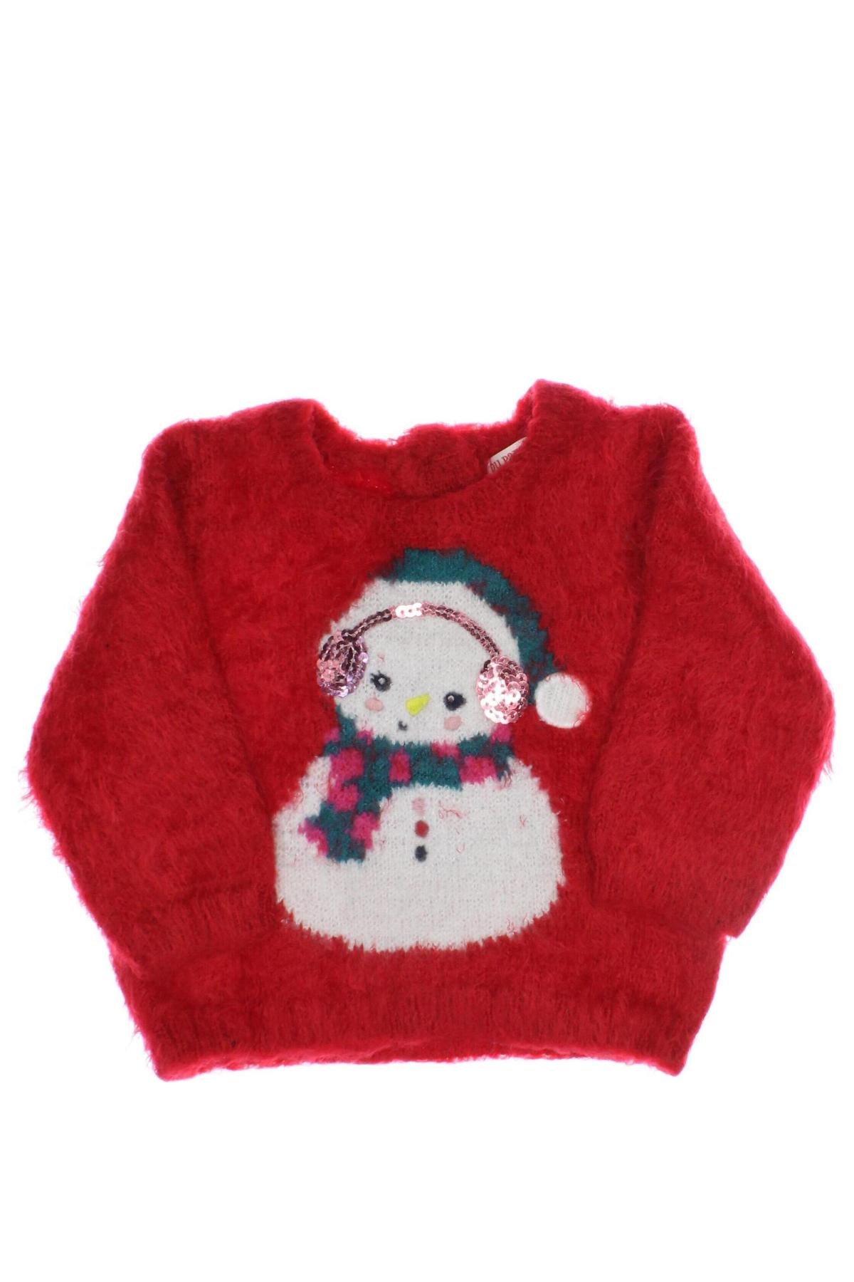 Kinderpullover Du Pareil Au Meme, Größe 2-3m/ 56-62 cm, Farbe Rot, Preis 6,49 €