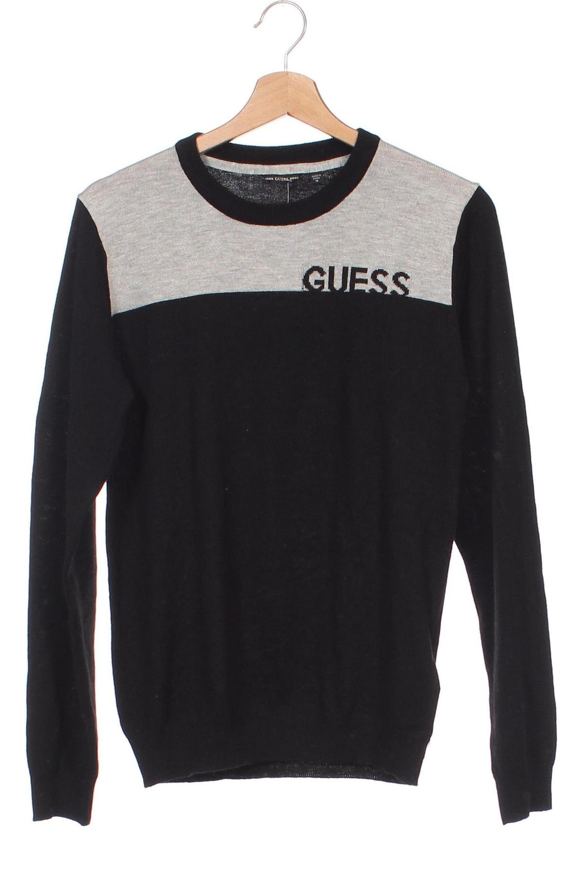 Kinderpullover Guess, Größe 15-18y/ 170-176 cm, Farbe Schwarz, Preis € 47,94