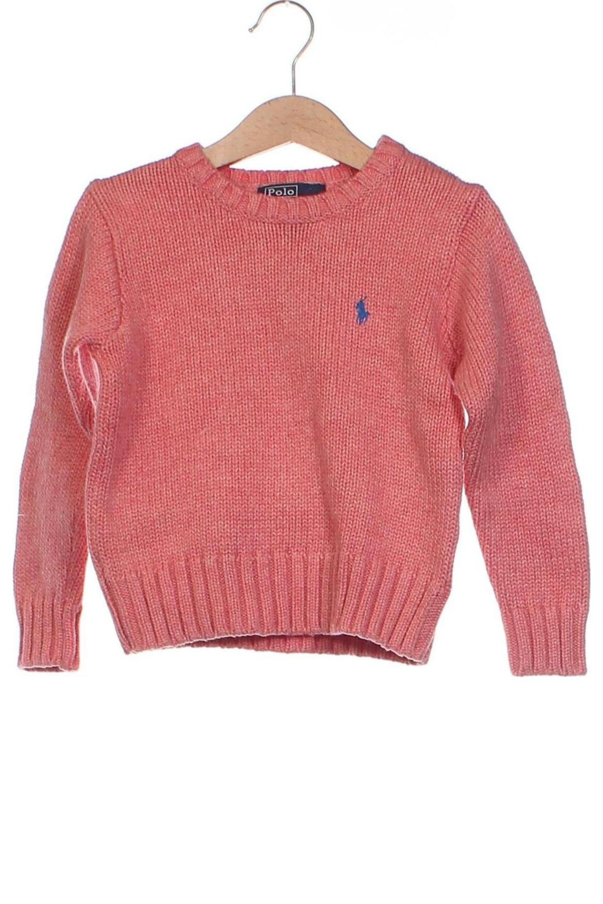 Kinderpullover Polo, Größe 2-3m/ 56-62 cm, Farbe Rosa, Preis € 33,99