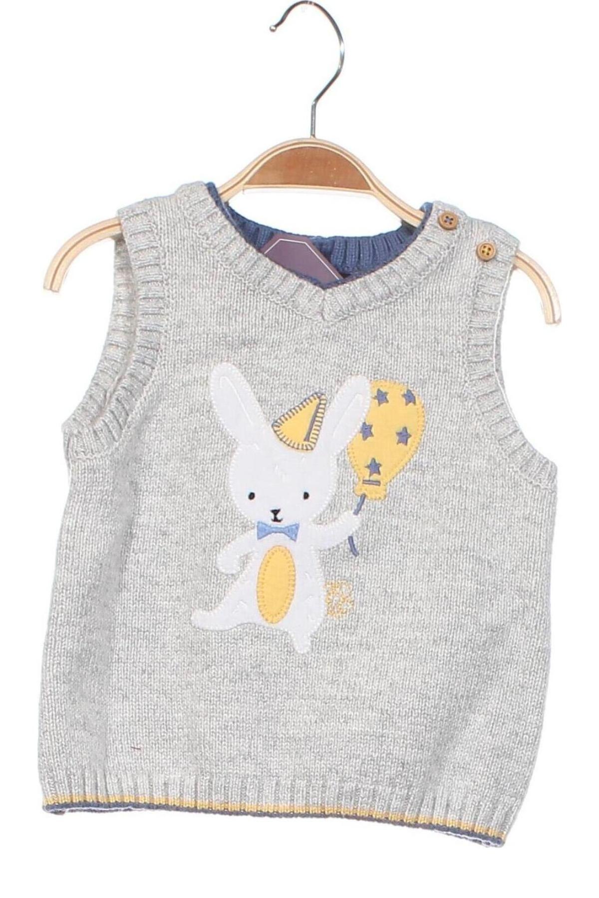 Kinderpullover Sergent Major, Größe 6-9m/ 68-74 cm, Farbe Grau, Preis 26,29 €