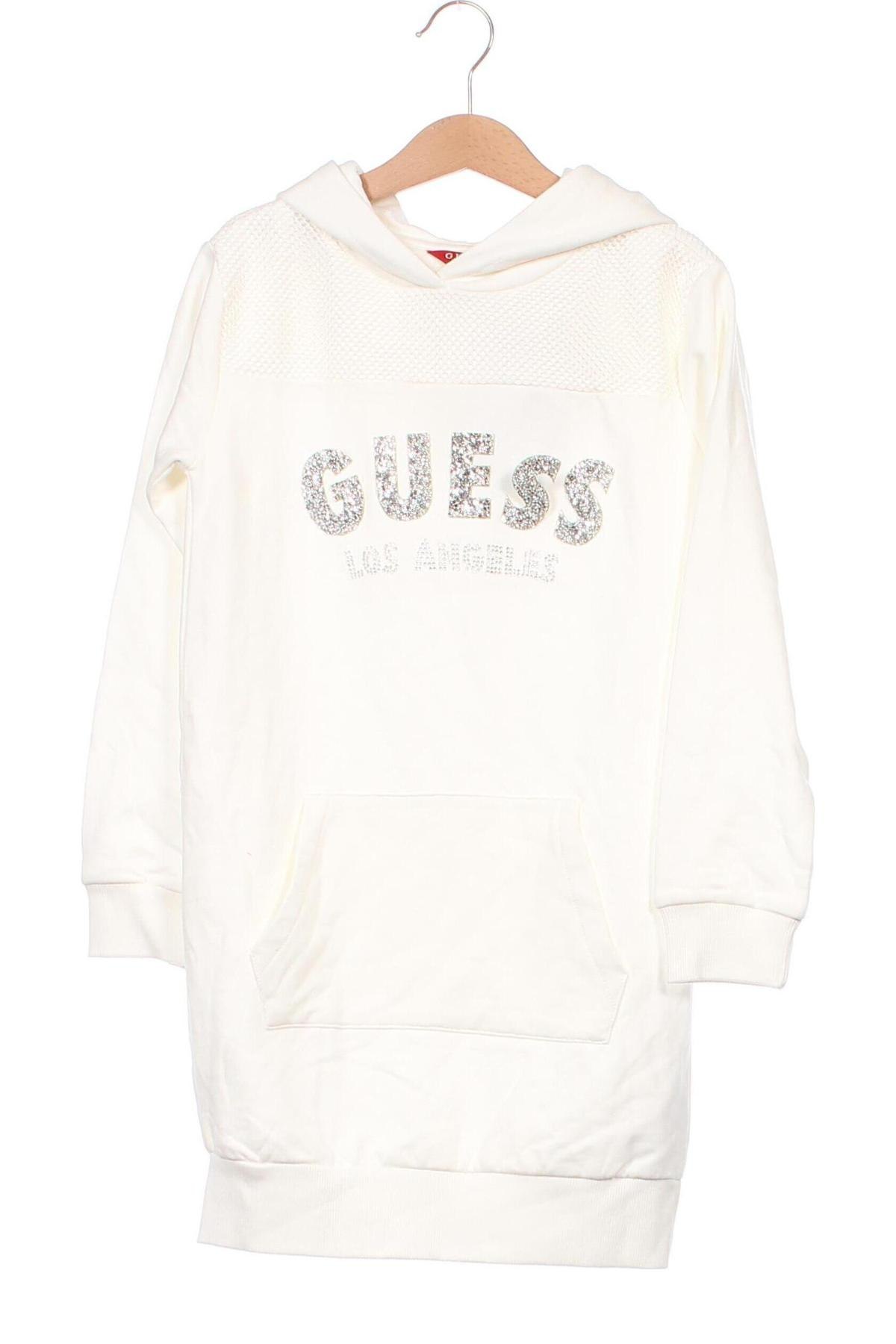 Kinder Sweatshirts Guess, Größe 7-8y/ 128-134 cm, Farbe Weiß, Preis 39,69 €