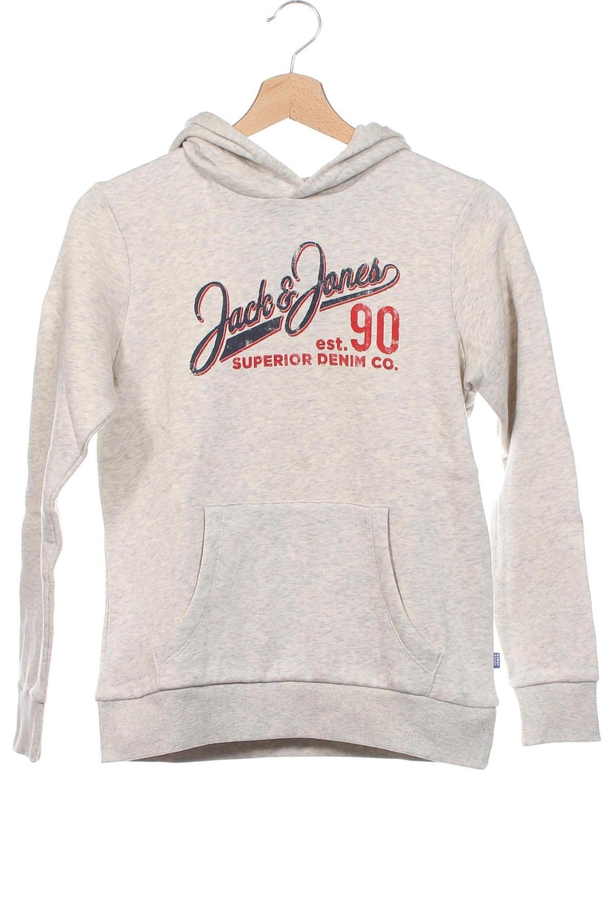 Dětská mikina  Jack & Jones, Velikost 11-12y/ 152-158 cm, Barva Šedá, Cena  986,00 Kč