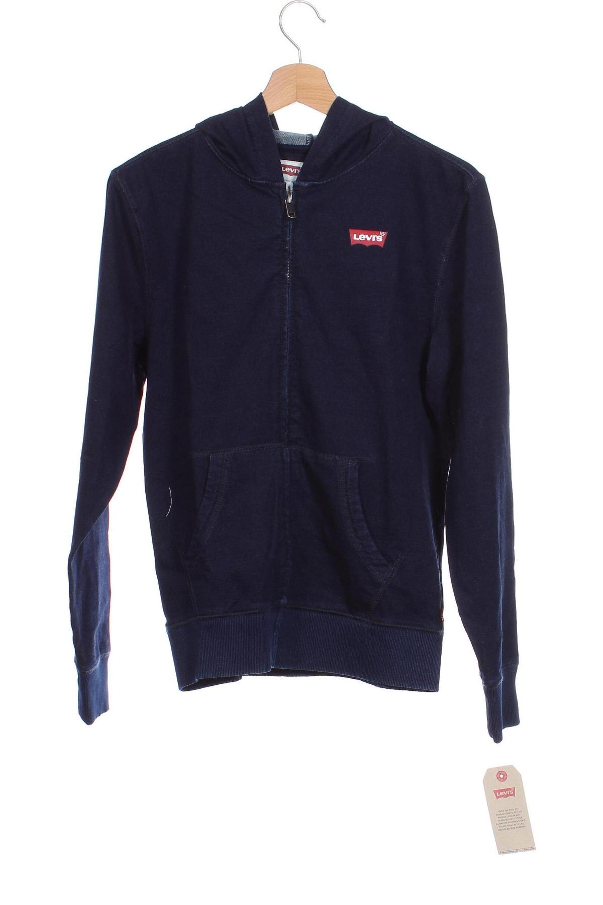 Gyerek sweatshirt Levi's, Méret 11-12y / 152-158 cm, Szín Kék, Ár 21 776 Ft