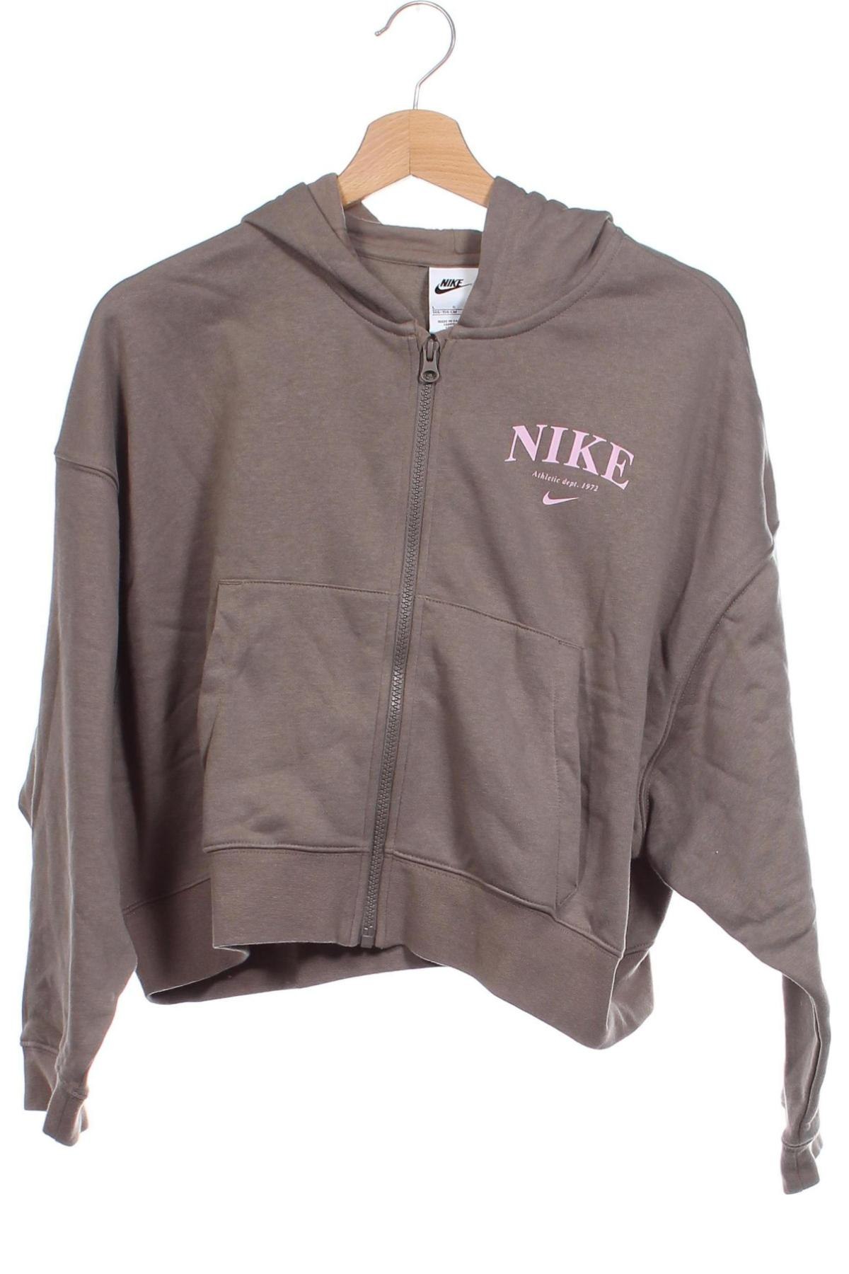 Gyerek sweatshirt Nike, Méret 11-12y / 152-158 cm, Szín Zöld, Ár 21 776 Ft