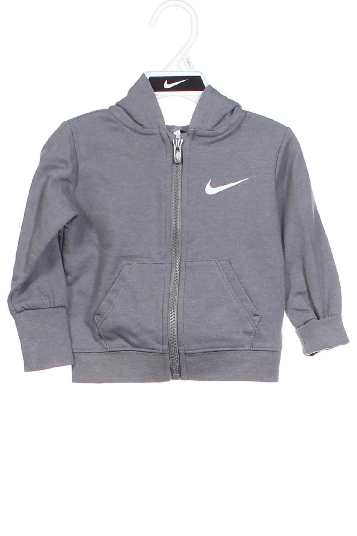 Kinder Sweatshirts Nike, Größe 9-12m/ 74-80 cm, Farbe Grau, Preis 53,09 €